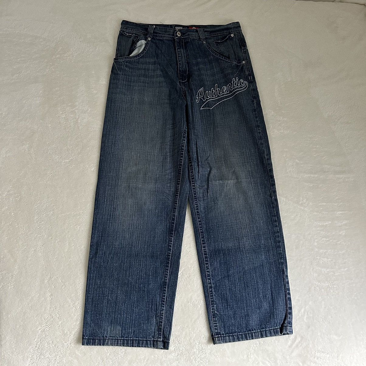 Affliction × Southpole × Vintage Vintage Southpole Baggy Jeans Size US 34 / EU 50 - 3 Thumbnail