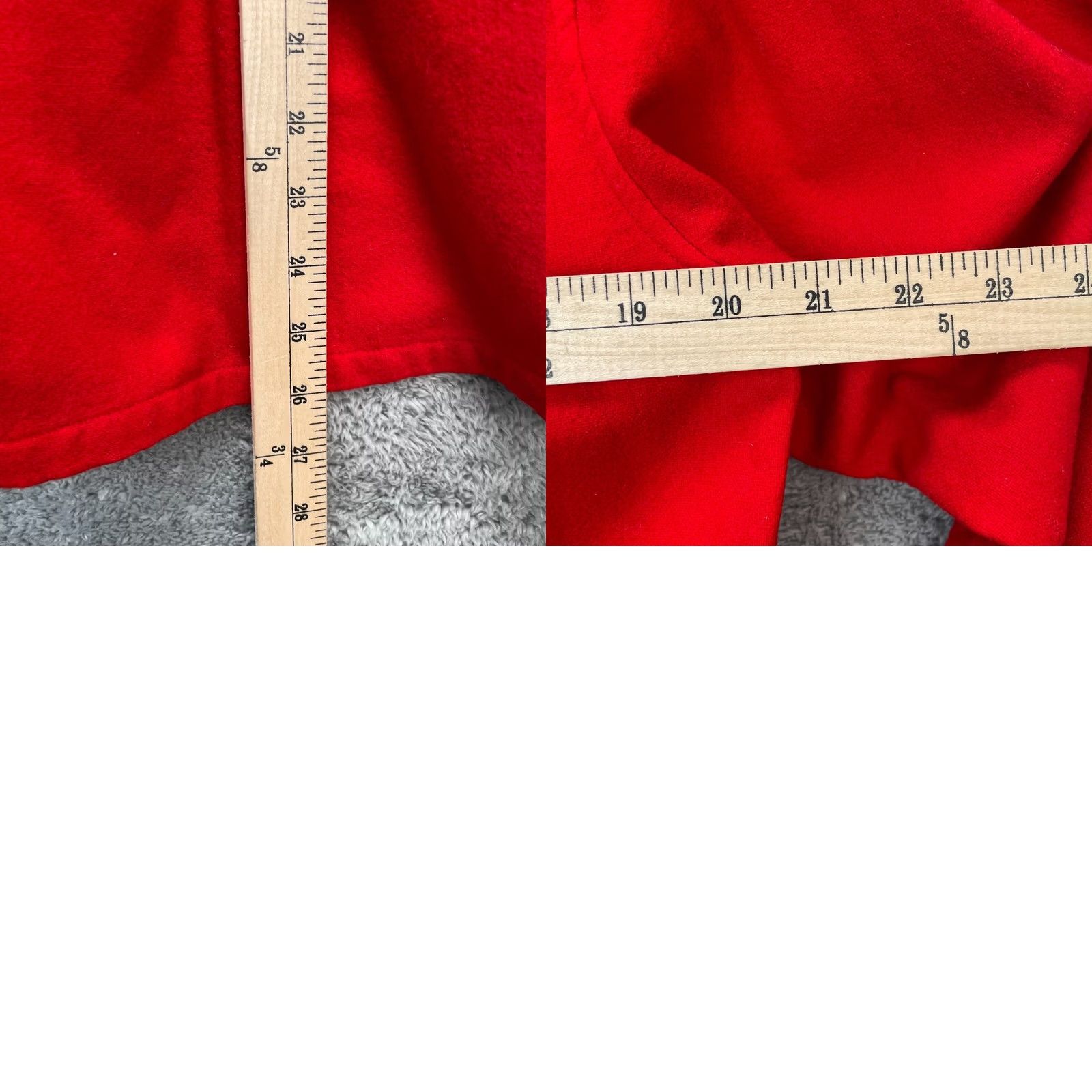 Pendleton VINTAGE Pendleton Shirt Mens Medium Red Wool Flannel Long Sleeve Button-Up 70s 80s Board Shirt Mens, Regular Fit, 42 in Chest, USA, Western, Pockets Size US M / EU 48-50 / 2 - 8 Thumbnail