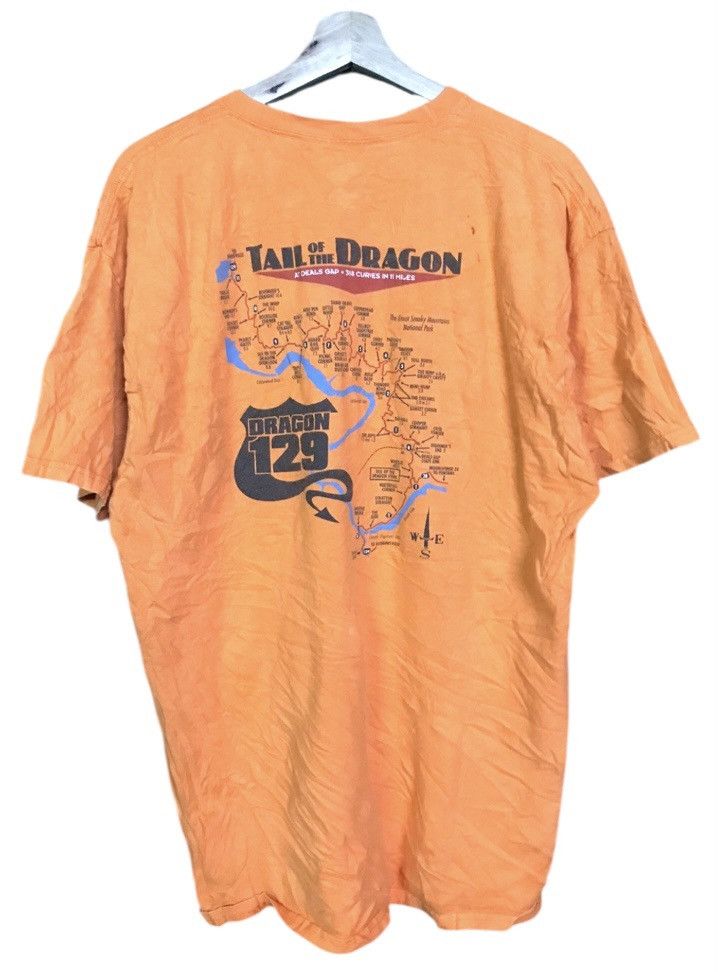 The Unbranded Brand Tail Of The Dragon Tshirt Short Sleeve Pullover Size US L / EU 52-54 / 3 - 2 Thumbnail