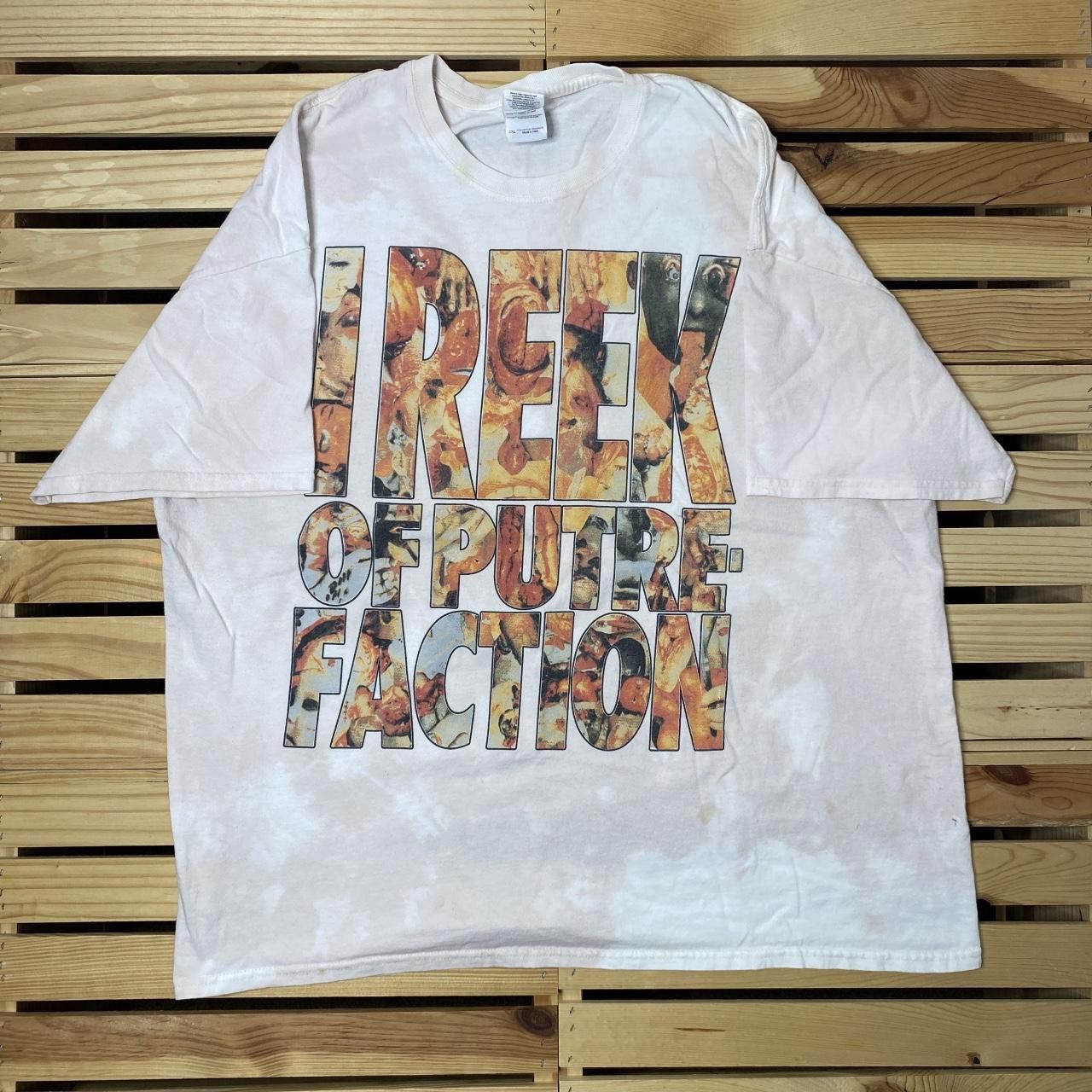 Gildan Carcass I Reek Of Putrefaction Tie-Dye Y2K Band Tee Size 2XL Size US XXL / EU 58 / 5 - 1 Thumbnail