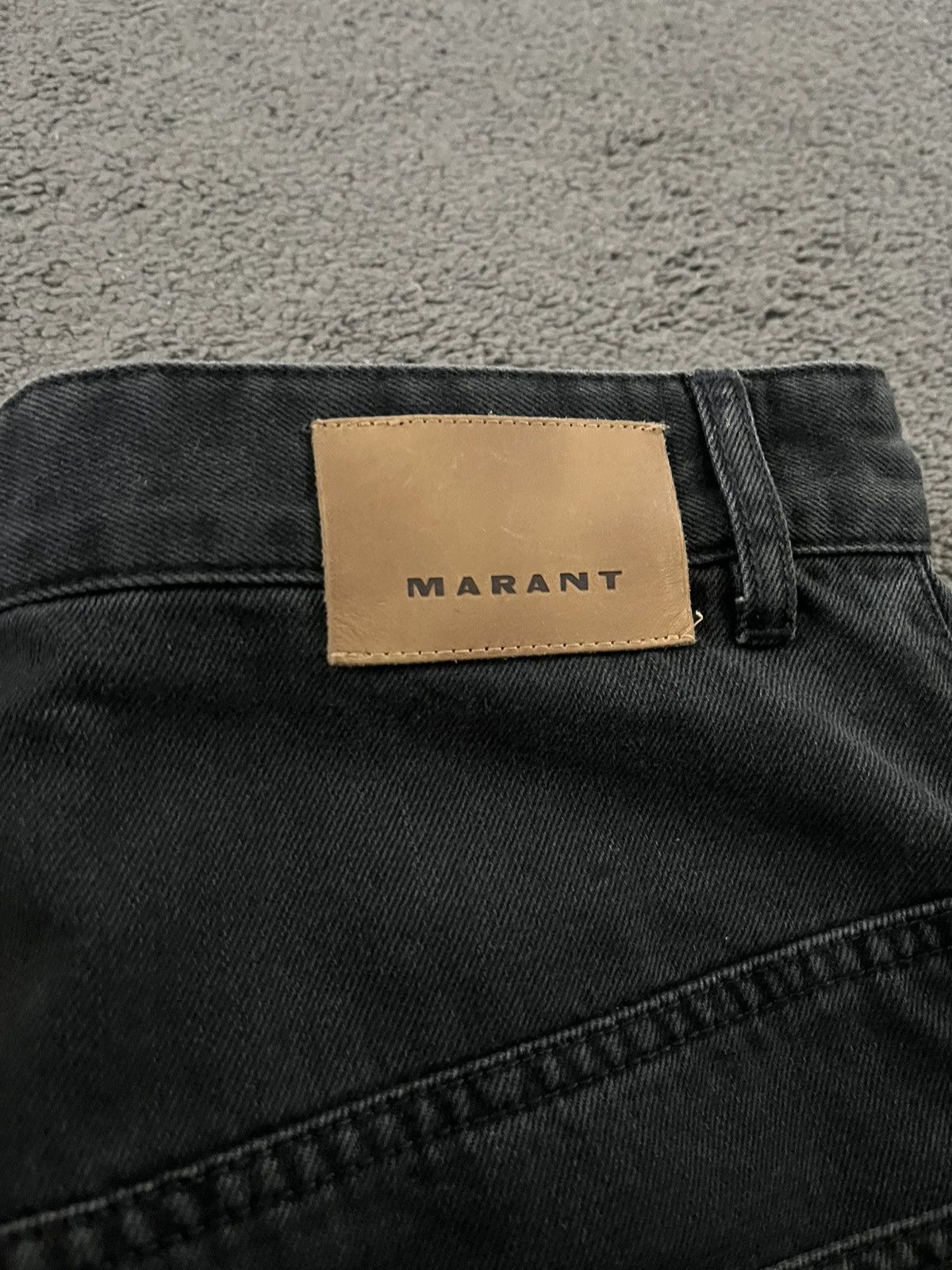 Isabel Marant Janael 02FK / Faded Black Size US 31 - 2 Thumbnail