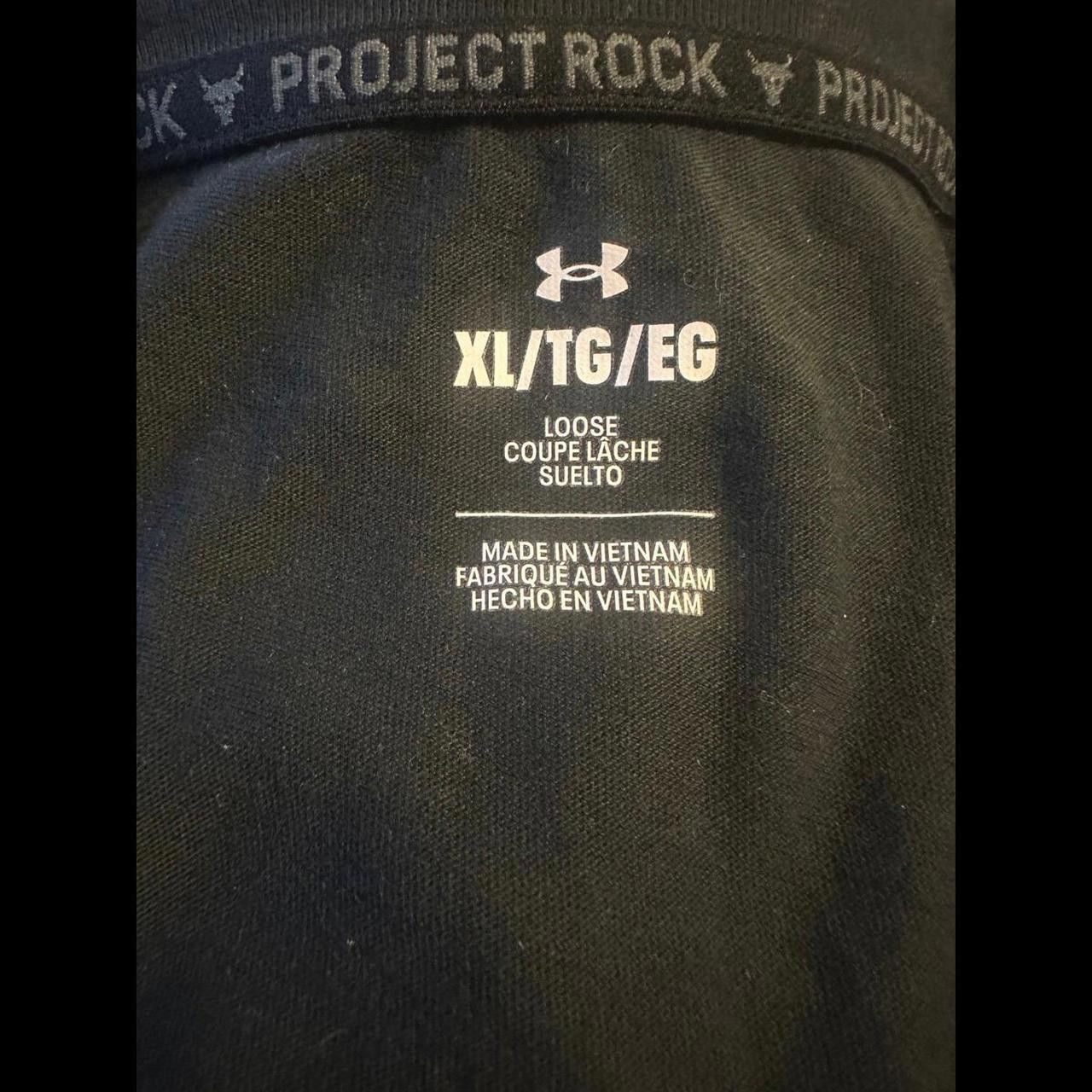 Under Armour Mens Project Rock Under Armour Size US XL / EU 56 / 4 - 3 Thumbnail