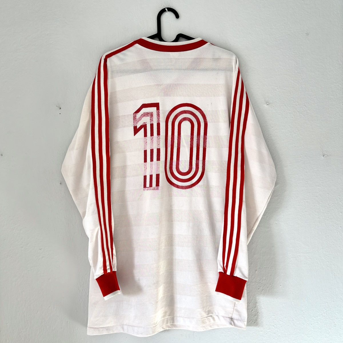 Adidas × Vintage 70s 80s Adidas Vintage West Germany Norway Soccer Jersey Kit Size US L / EU 52-54 / 3 - 6 Thumbnail