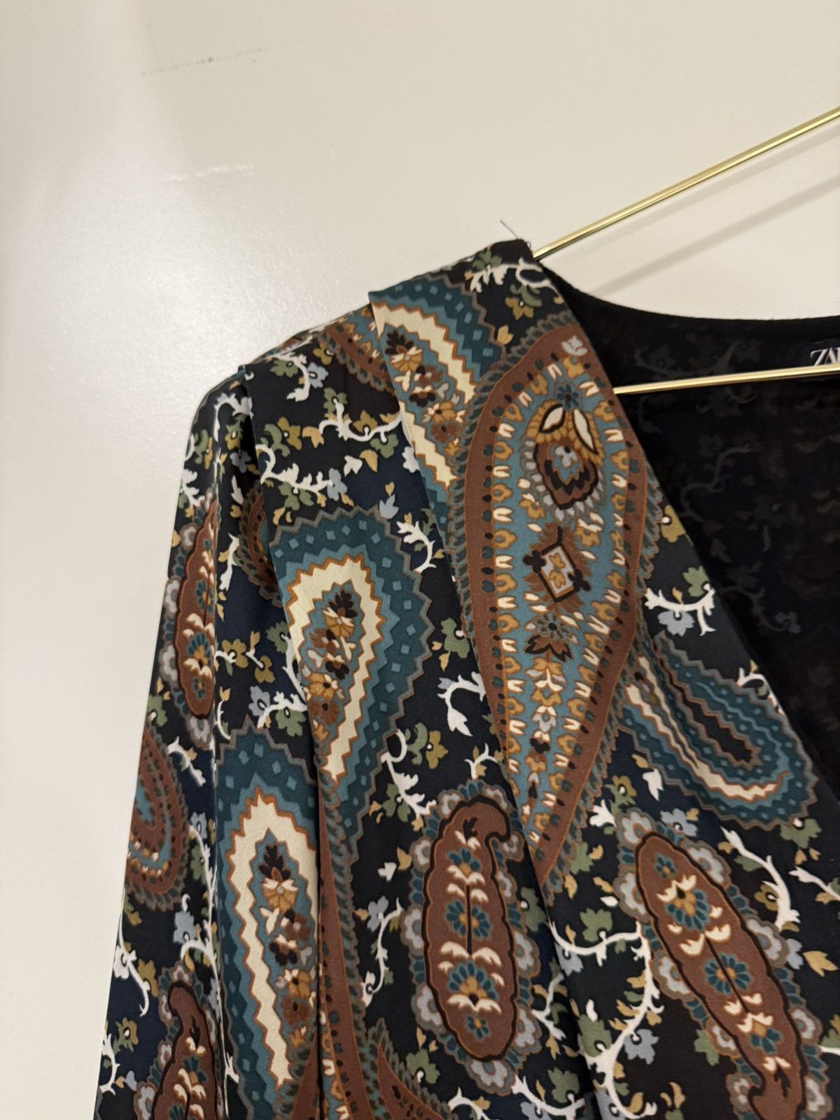 Zara Zara Satin multicolor dress Size S / US 4 / IT 40 - 7 Thumbnail