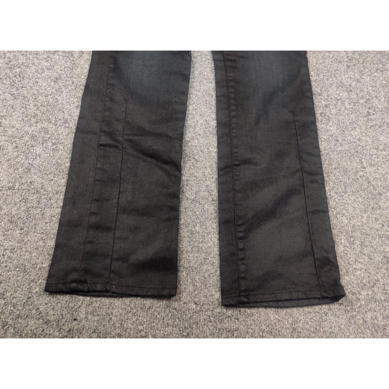 G-Star VINTAGE G-Star Raw Elect Straight Jeans Womens 29 Blue Denim Low 6.5-8.5in 5-Pocket Waxed Raw Wash Stars 90s Y2K Size 29" - 5 Thumbnail