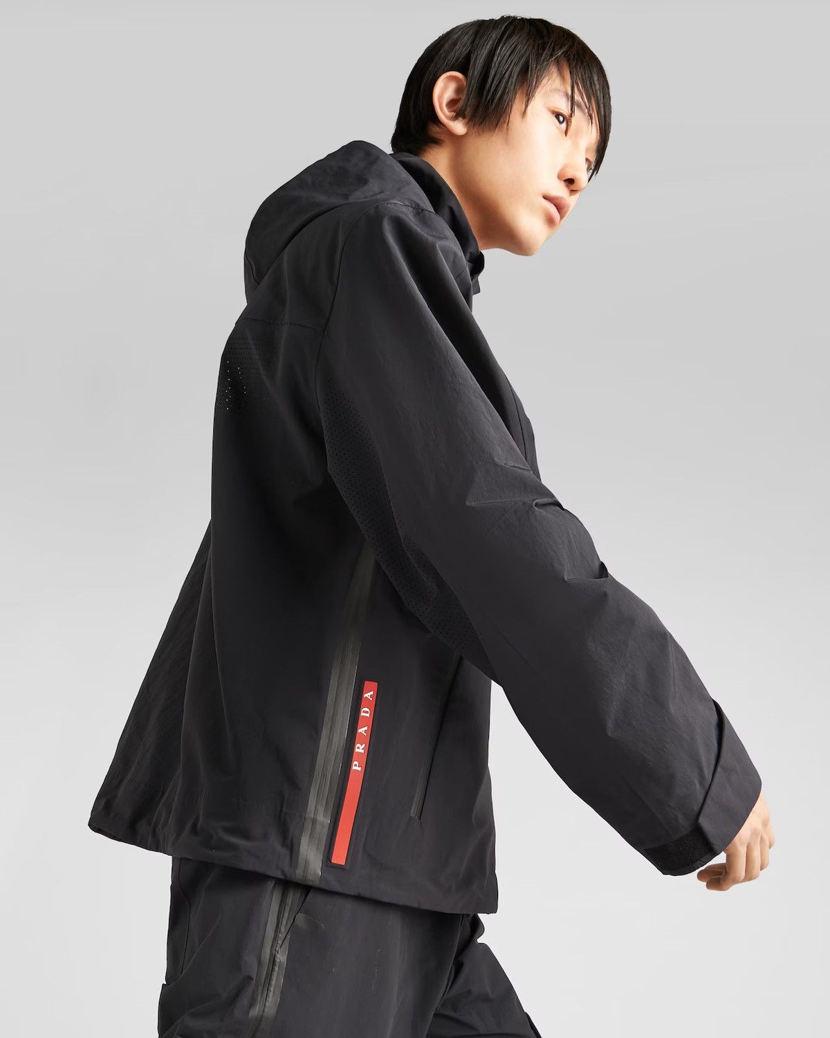 Prada $4k Prada Light technical fabric windbreaker Size US L / EU 52-54 / 3 - 2 Thumbnail