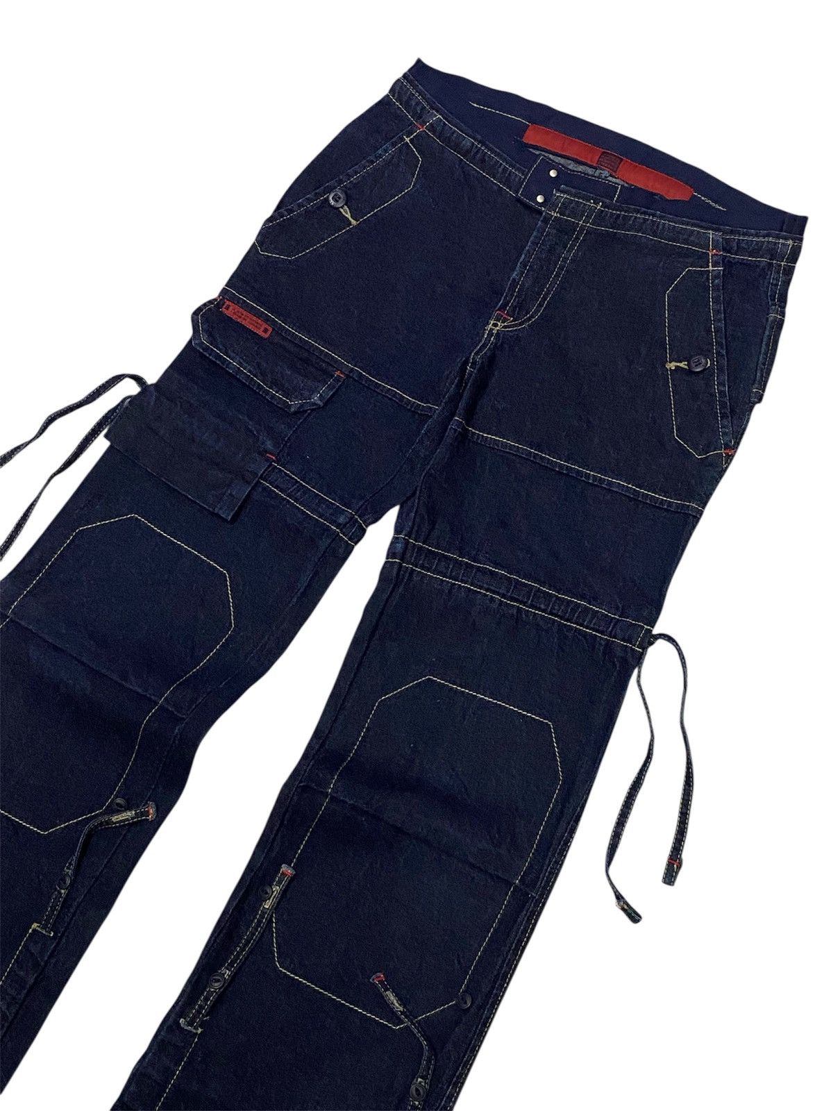 Marithe + Francois Girbaud Marithe Francois Girbaud Wide Leg Jeans Size 26" / US 2 / IT 38 - 6 Thumbnail