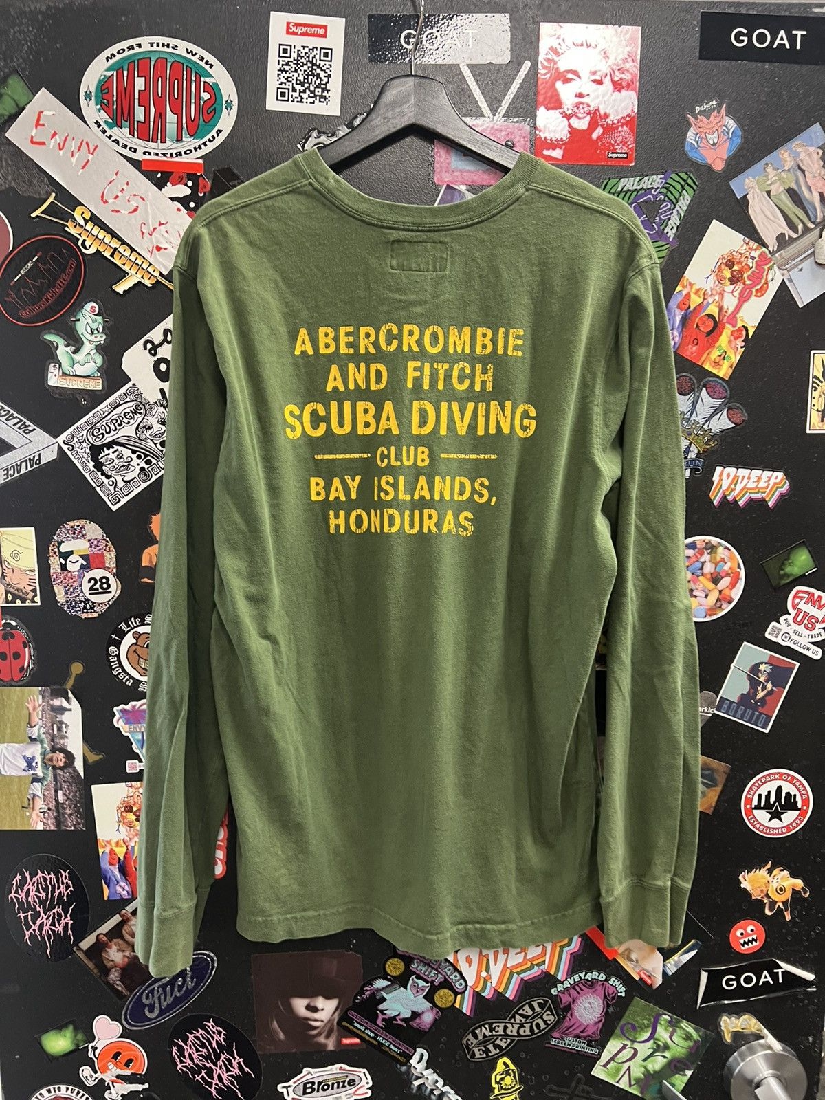 Abercrombie & Fitch × Vintage Vintage Abercrombie & Fitch Scuba Diving Club Shirt Size US XL / EU 56 / 4 - 2 Thumbnail