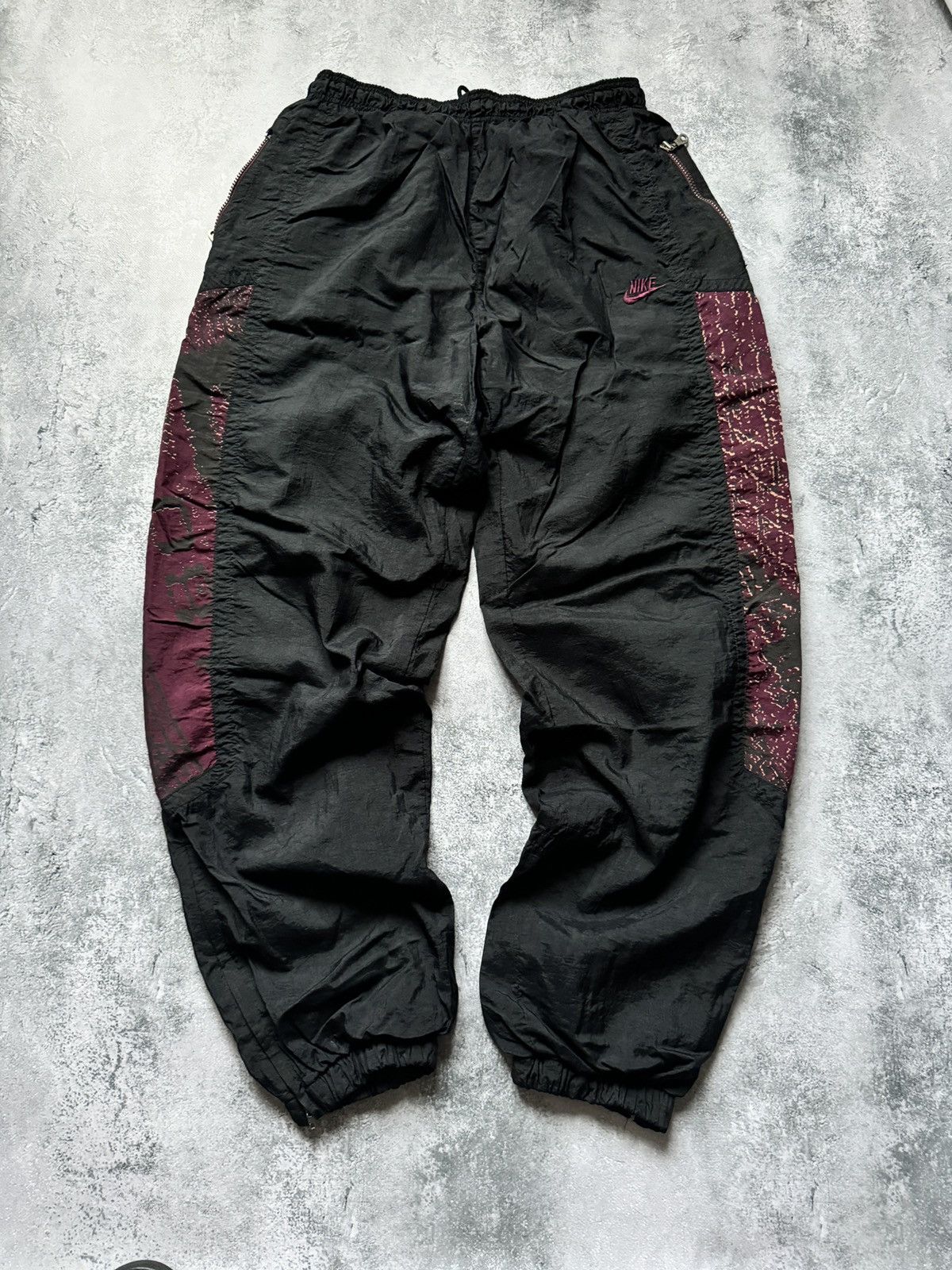 Nike × Vintage NIKE Rare Vintage 90s 80s Joggers Baggy Pants Y2K Streatwear Size US 32 / EU 48 - 2 Thumbnail