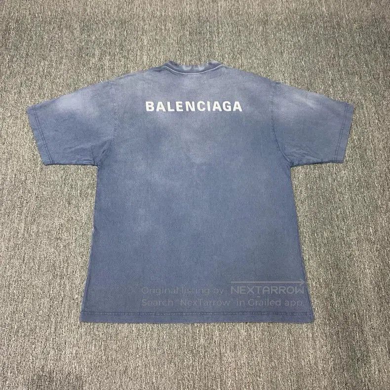 Balenciaga Balenciaga Blue Gradient Short Sleeve. Size US S / EU 44-46 / 1 - 2 Thumbnail