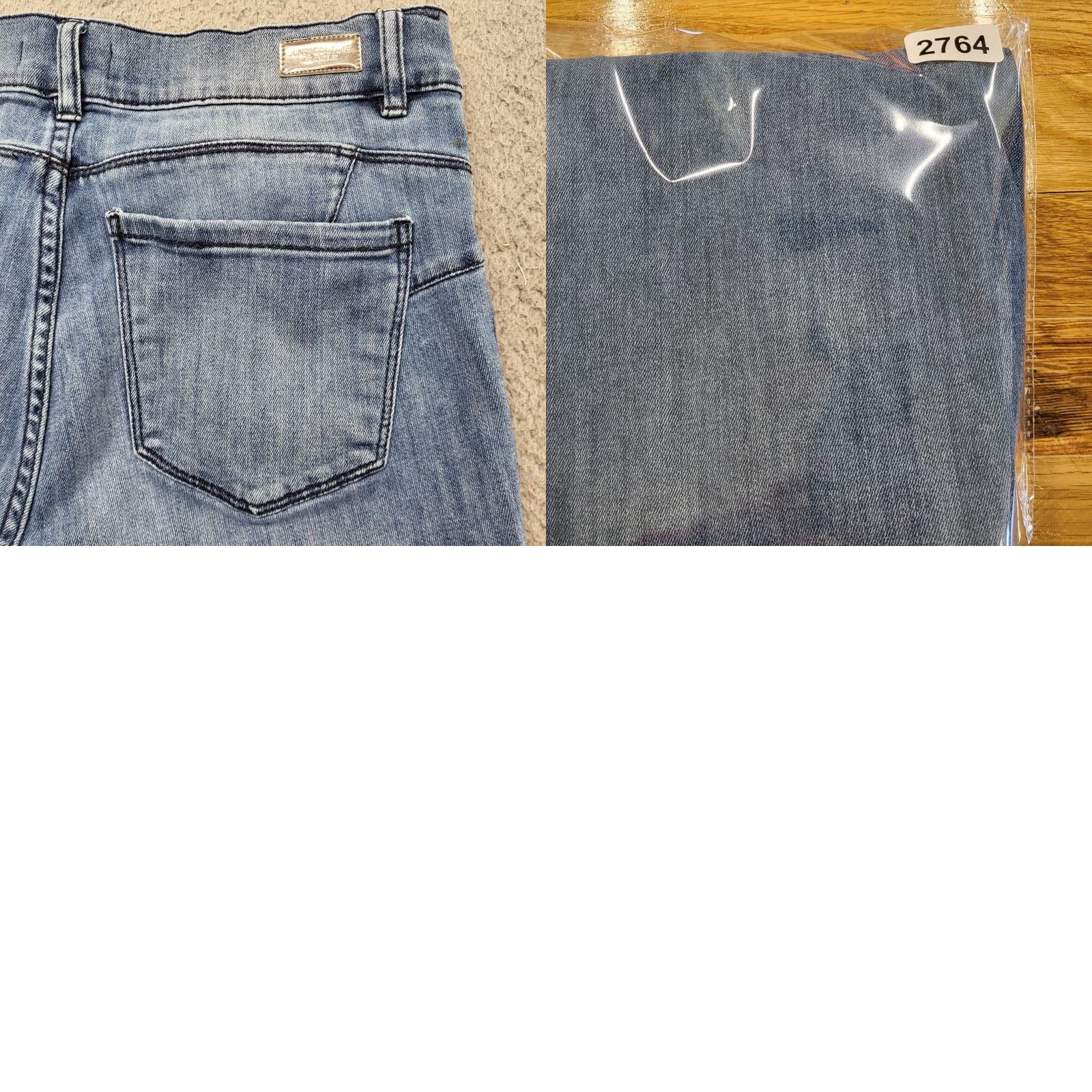 Juicy Couture Juicy Couture Jeans Women's 10 Straight Dark Wash Denim Blue Zip Fly Size 32" / US 10 / IT 46 - 9 Thumbnail