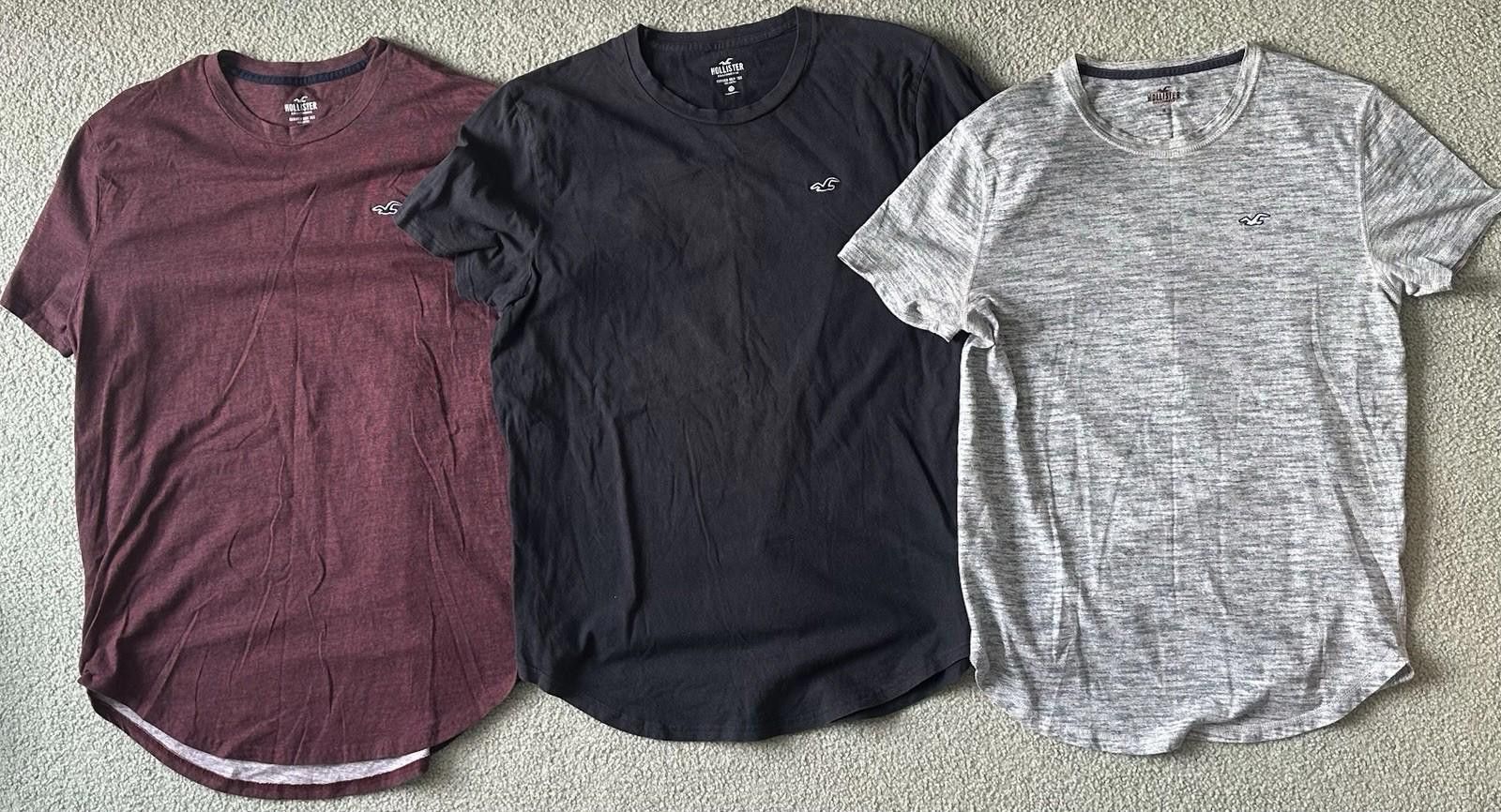 Hollister Hollister Curved Hem T-Shirts 3-PACK Men’s, 2 Are XL, 1 Is M Size US M / EU 48-50 / 2 - 1 Thumbnail