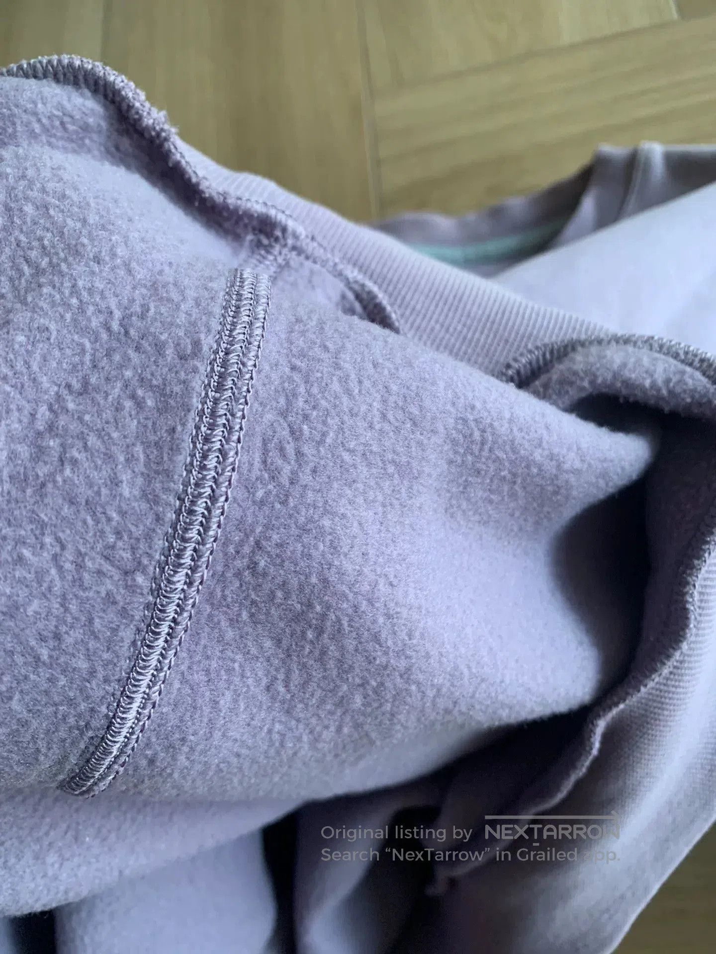 Lululemon lululemon men's fleece sweatshirt in purple. Size US L / EU 52-54 / 3 - 7 Thumbnail