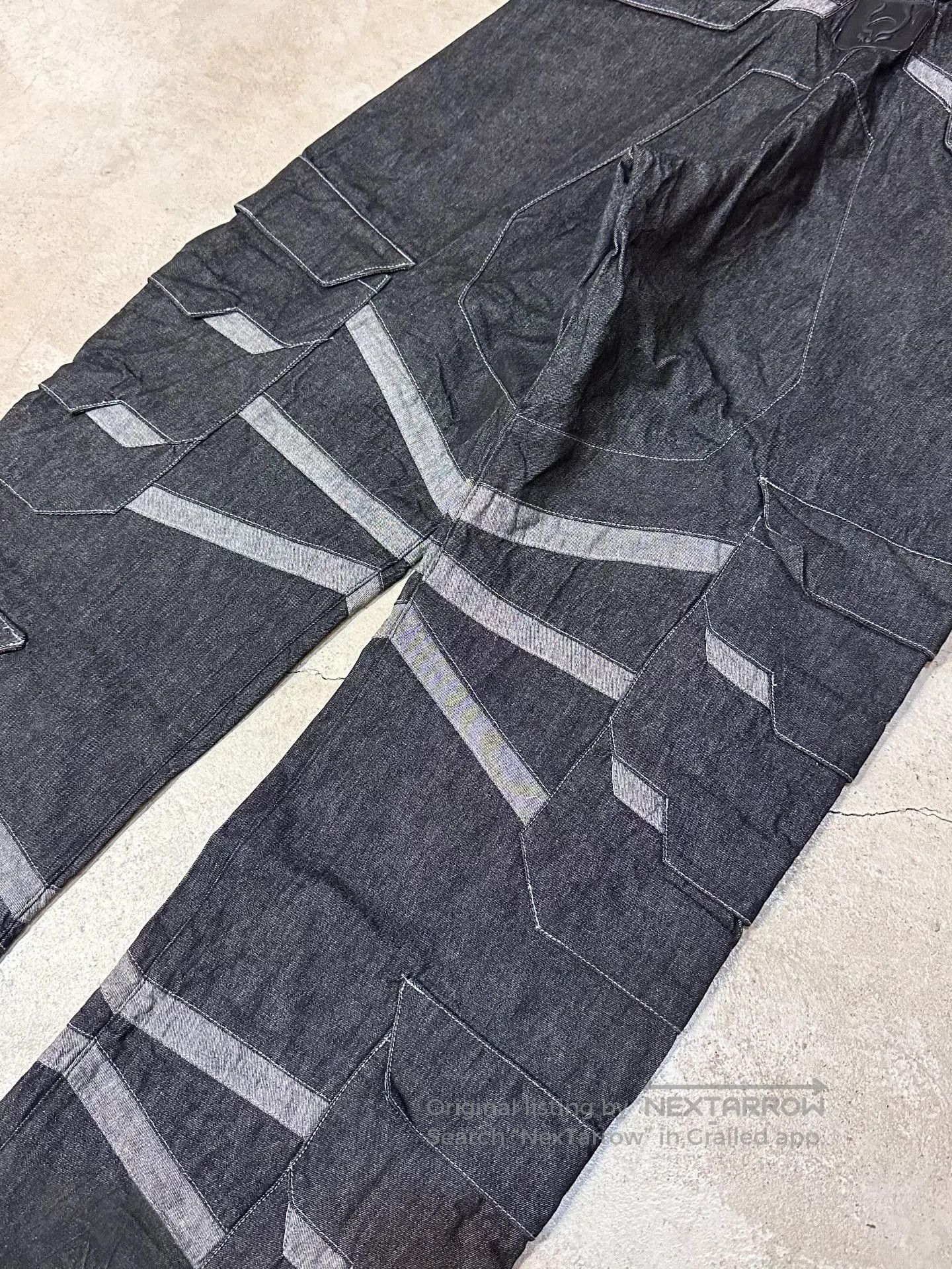 Vintage Vintage 90s Cyberdog Cargo Jeans. Size US 31 - 8 Thumbnail