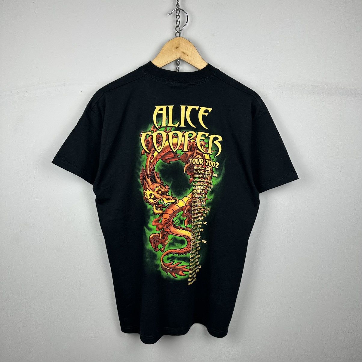 Band Tees Vintage Alice Cooper 2002 Tour T-Shirt Size US M / EU 48-50 / 2 - 2 Thumbnail