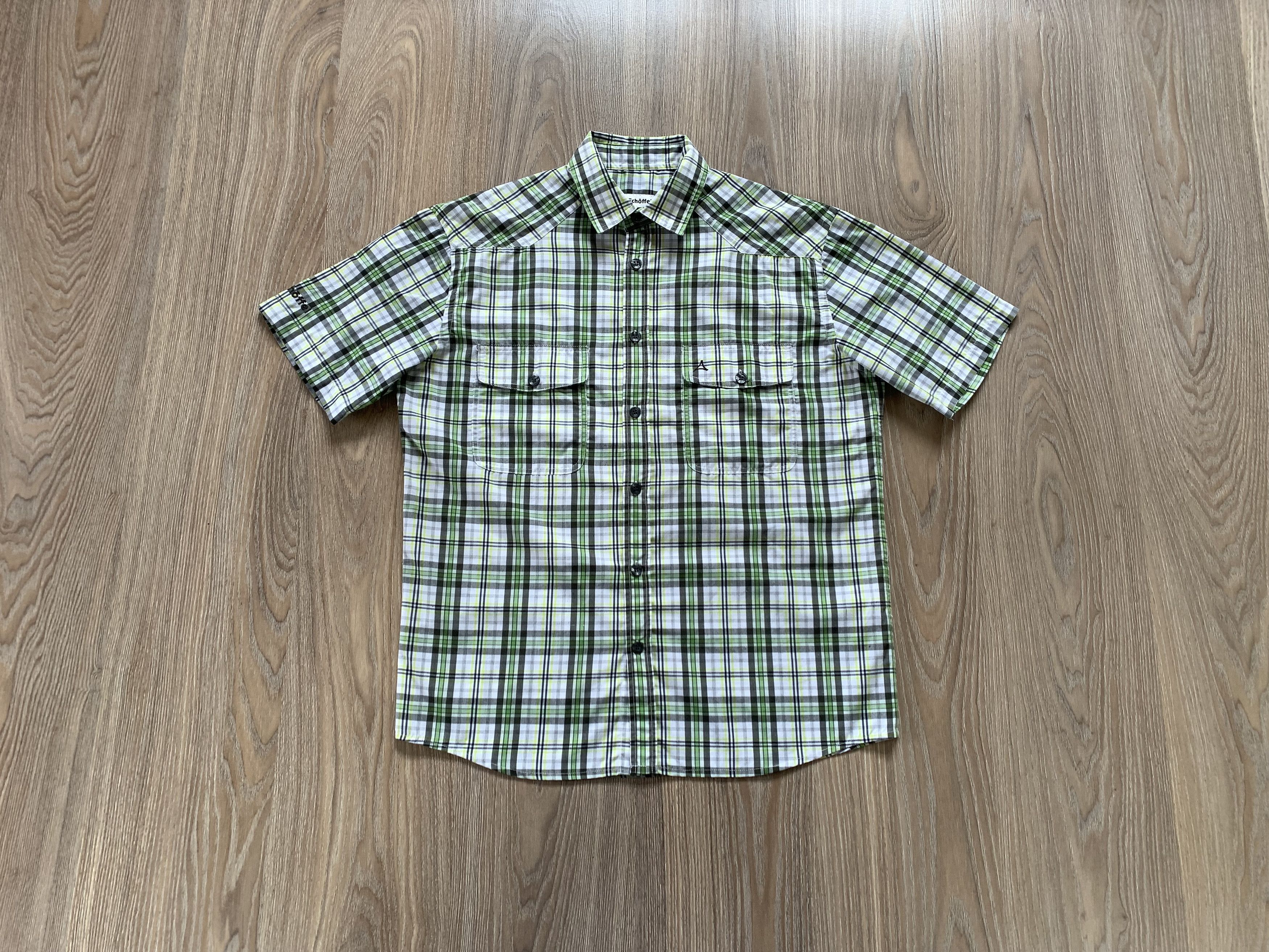 Other Schoffel Plaid Treking Hiking Button Up Short Sleeve Shirt Size US M / EU 48-50 / 2 - 1 Thumbnail