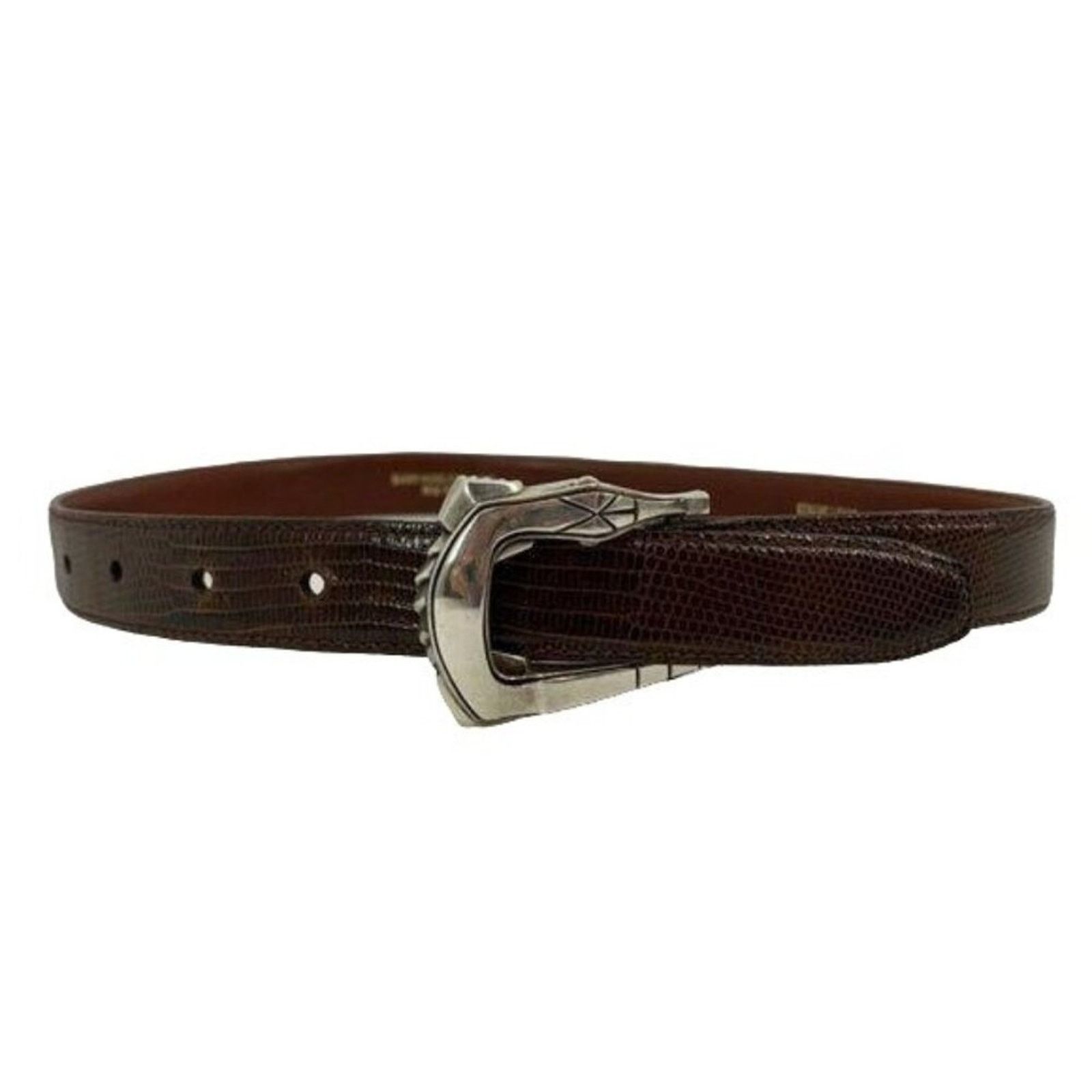 Kieselstein-Cord Barry Kieselstein Cord Stylized Silver Alligator Buckle Size ONE SIZE - 3 Thumbnail