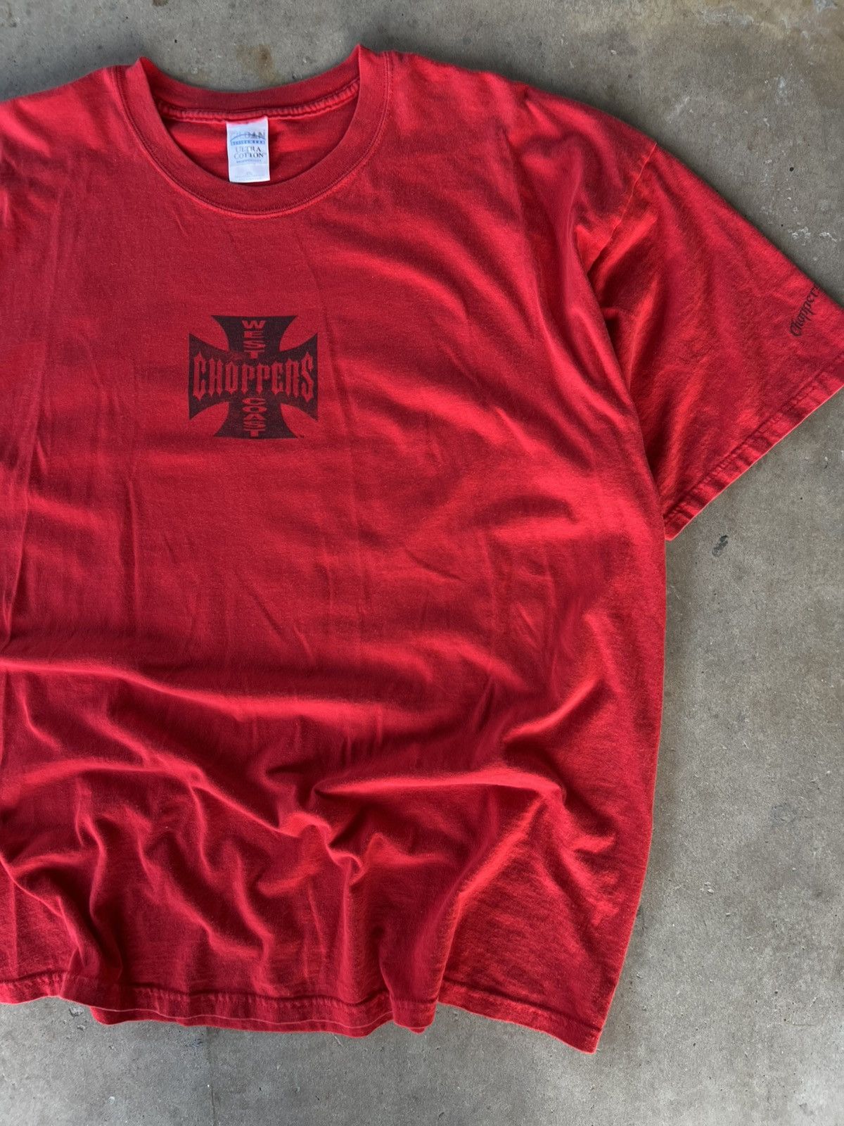 Vintage Vintage West Coast Choppers Motorcycles Flames T Shirt Size US XXL / EU 58 / 5 - 1 Thumbnail