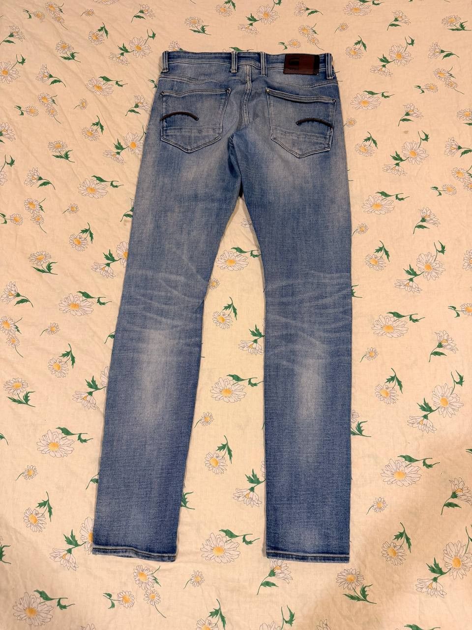 G-Star G-STAR 3301 SLIM Jeans Men Stretch Buttons Fly Size US 33 - 20 Thumbnail