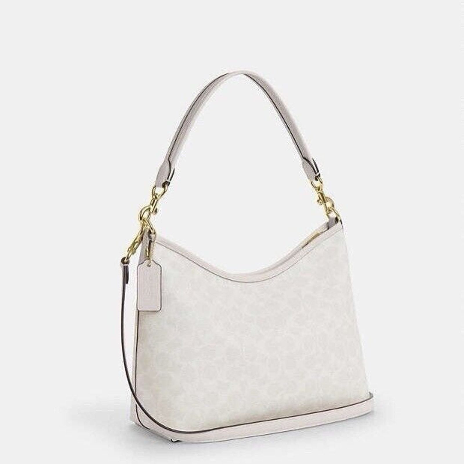Coach NWT Coach Laurel Shoulder Bag CV975 White /Chalk Size ONE SIZE - 5 Thumbnail