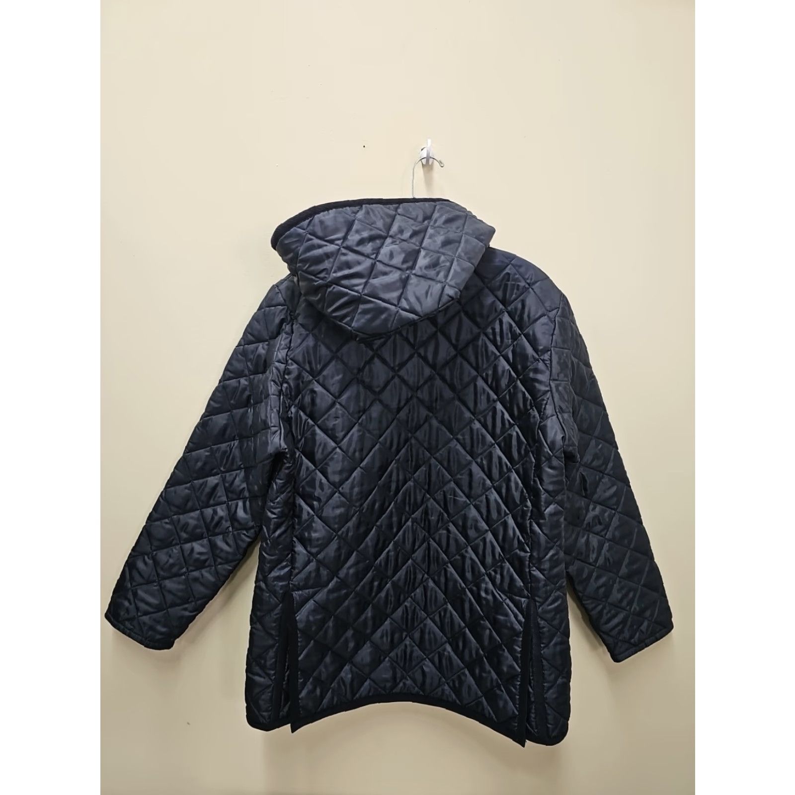 Lavenham VINTAGE Lavenham X Church's England Quilted Hooded Jacket Men XL Blue Quilted Hooded Coat Mens Xl Blue Size US XL / EU 56 / 4 - 7 Thumbnail
