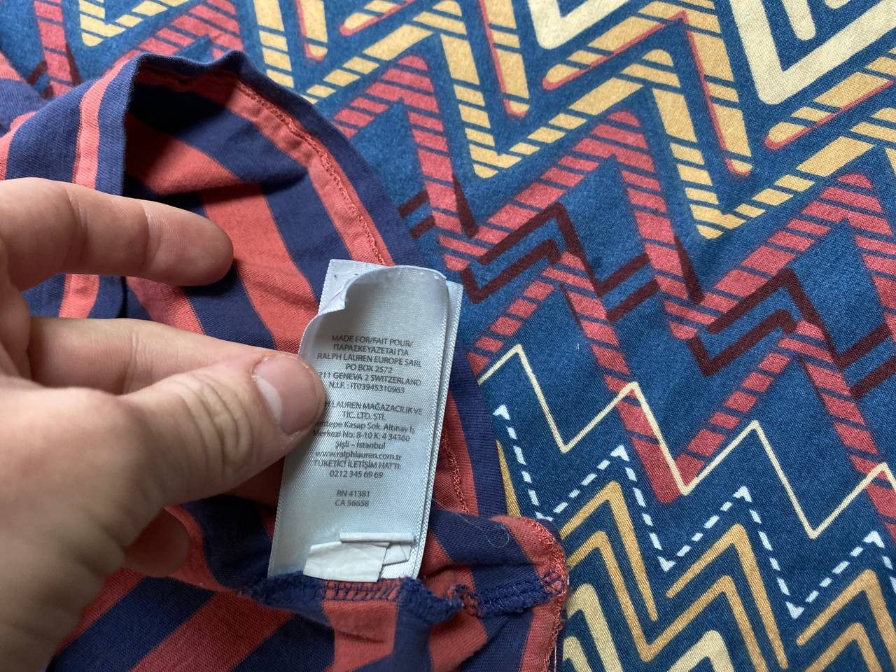 Polo Ralph Lauren Vintage 90s Polo Ralph Lauren Striped tee Shirt Size US S / EU 44-46 / 1 - 4 Thumbnail