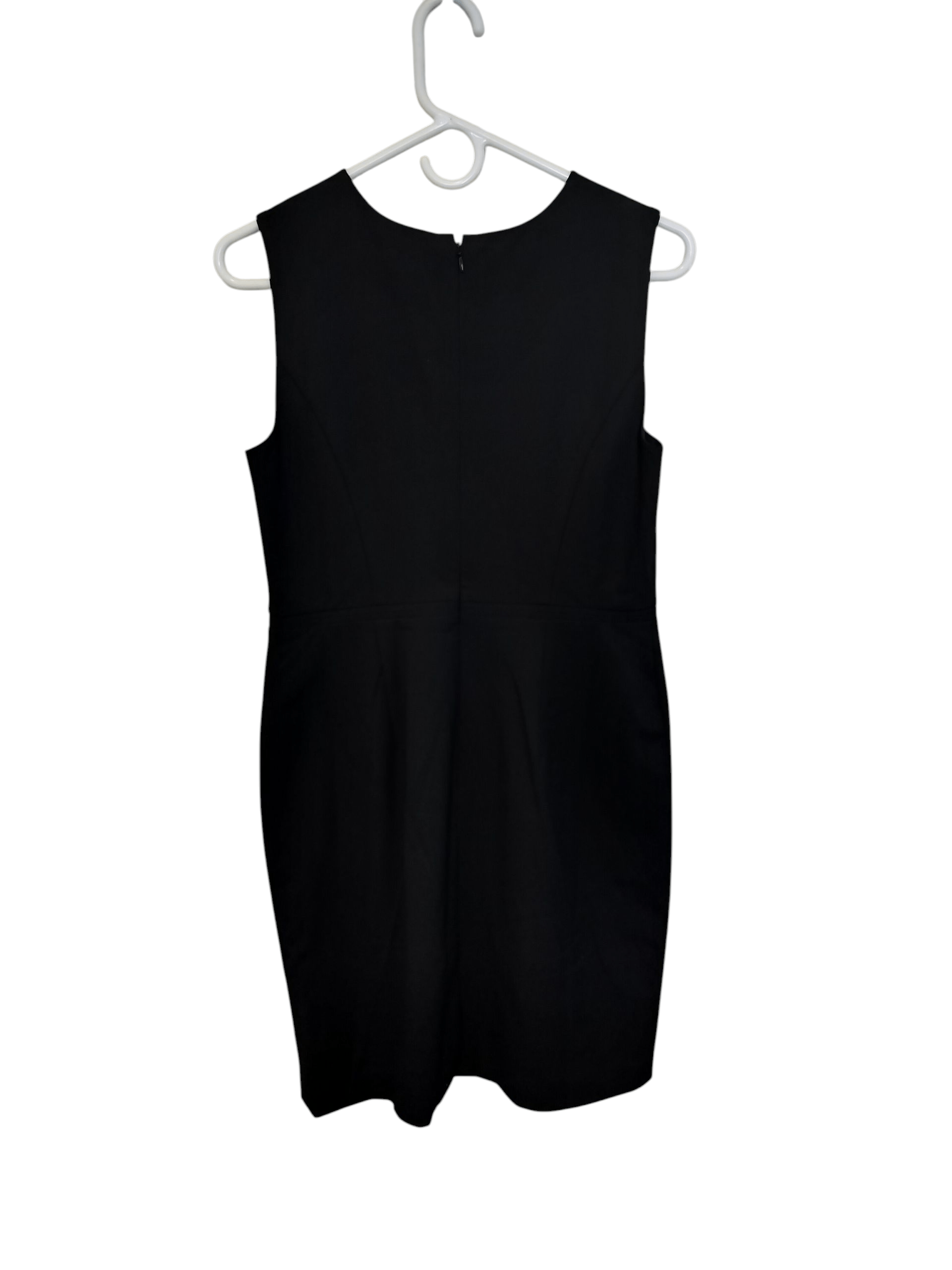 Ann Taylor Black little dress, office chic, minimalist preppy, tailored Size M / US 6-8 / IT 42-44 - 1 Thumbnail