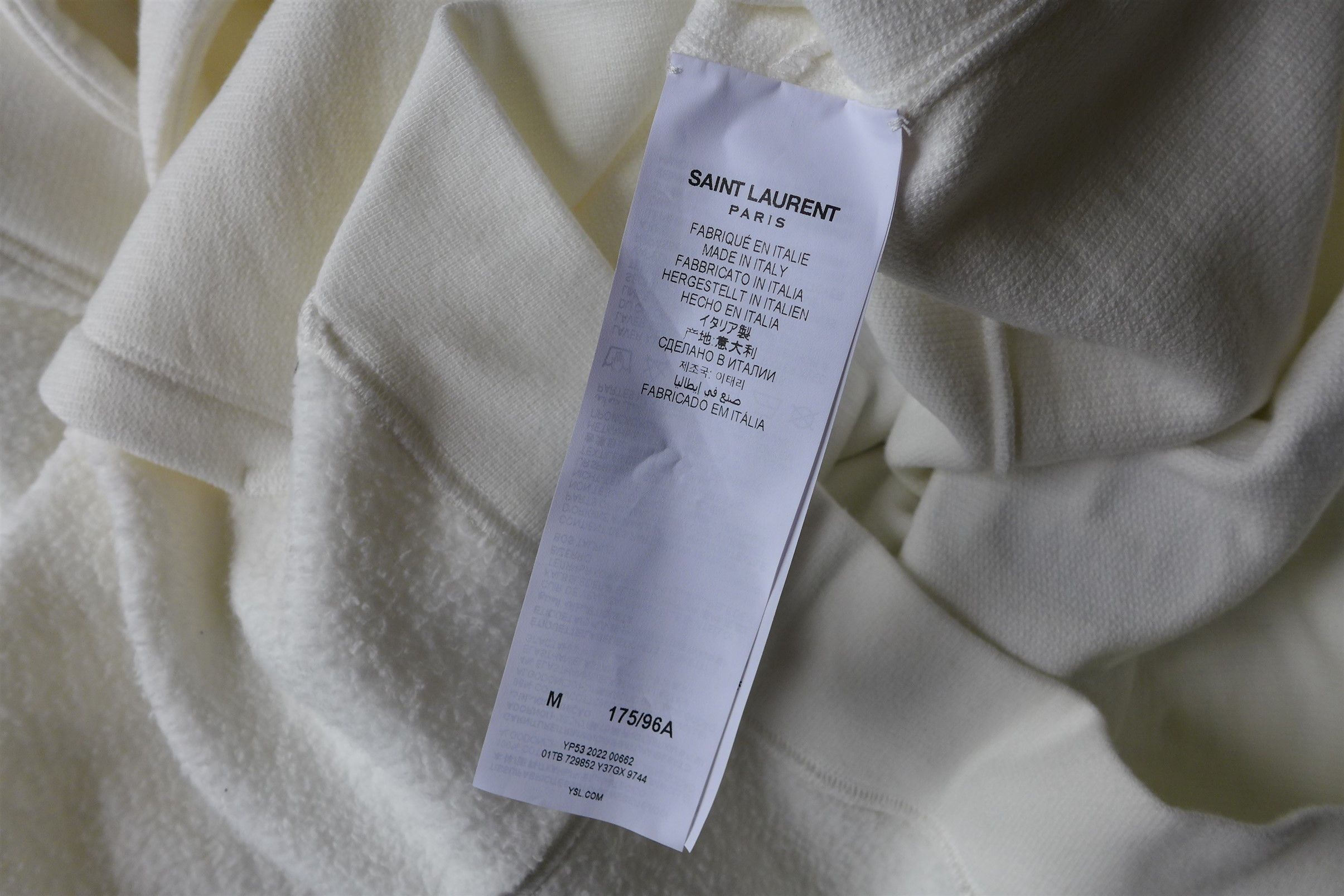 Saint Laurent Paris Saint Laurent SS23 Oversized Agafay Fleece Hoodie Size US M / EU 48-50 / 2 - 16 Thumbnail