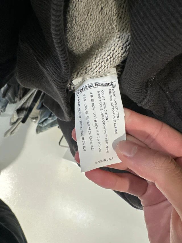 Chrome Hearts Chrome Hearts Y Not Embroidered Quarter Zip Sweater Size US XL / EU 56 / 4 - 5 Thumbnail
