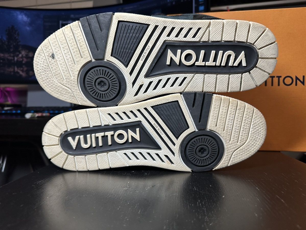 Louis Vuitton Black and White Skate Sneakers Size US 9 / EU 42 - 10 Thumbnail