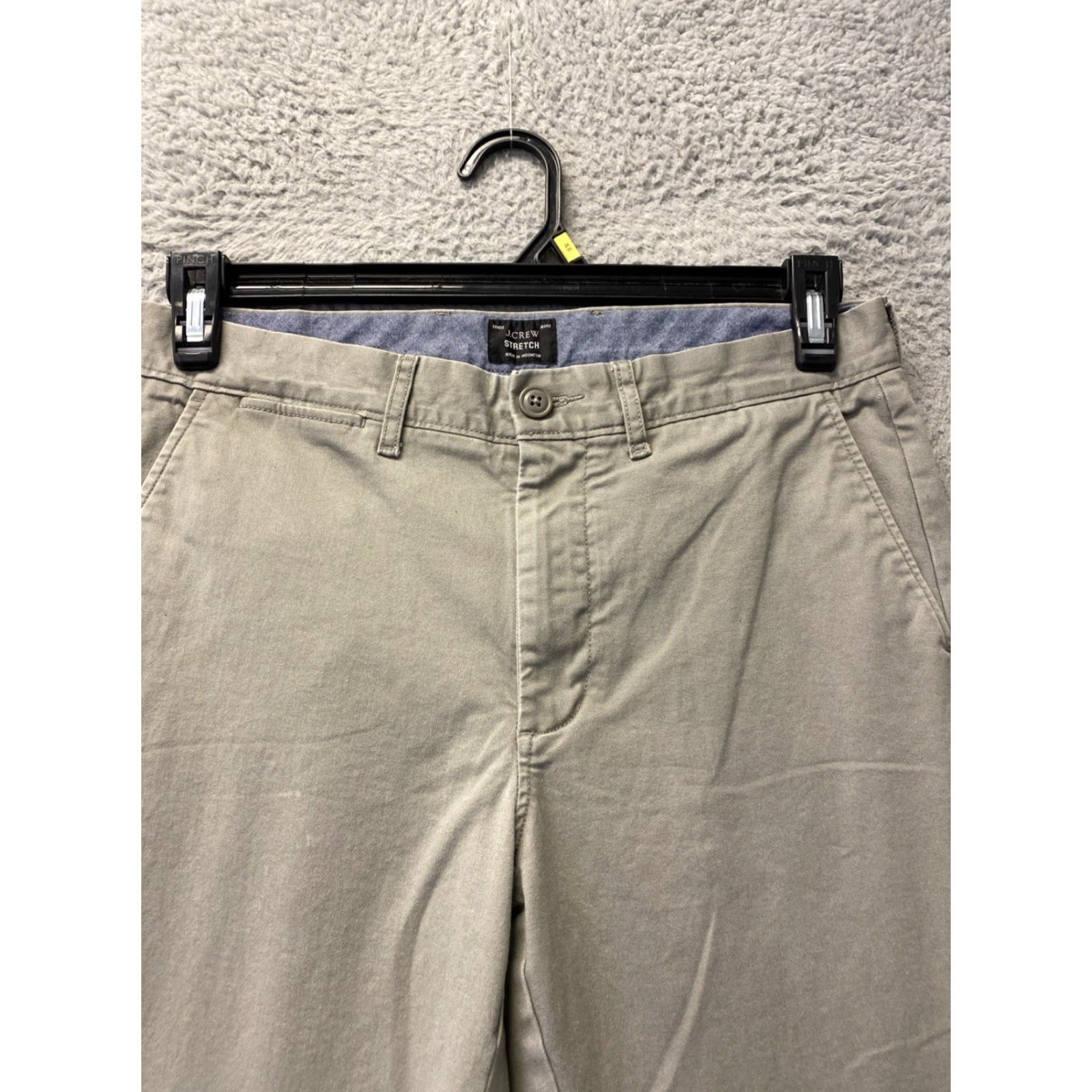 J.Crew J. Crew Mercantile Chino Pants Men’s Size 32x34 Faded Sage Green Straight Fit Lightweight Stretch Wrinkle Resistant Button Closure Size US 32 / EU 48 - 2 Thumbnail