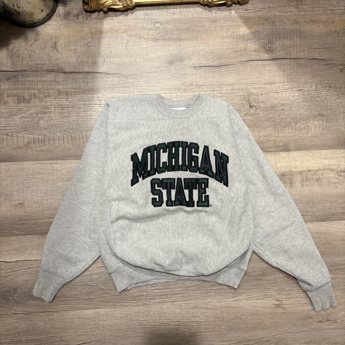 Vintage Vintage michigan state hoodie Size US S / EU 44-46 / 1 - 1 Thumbnail