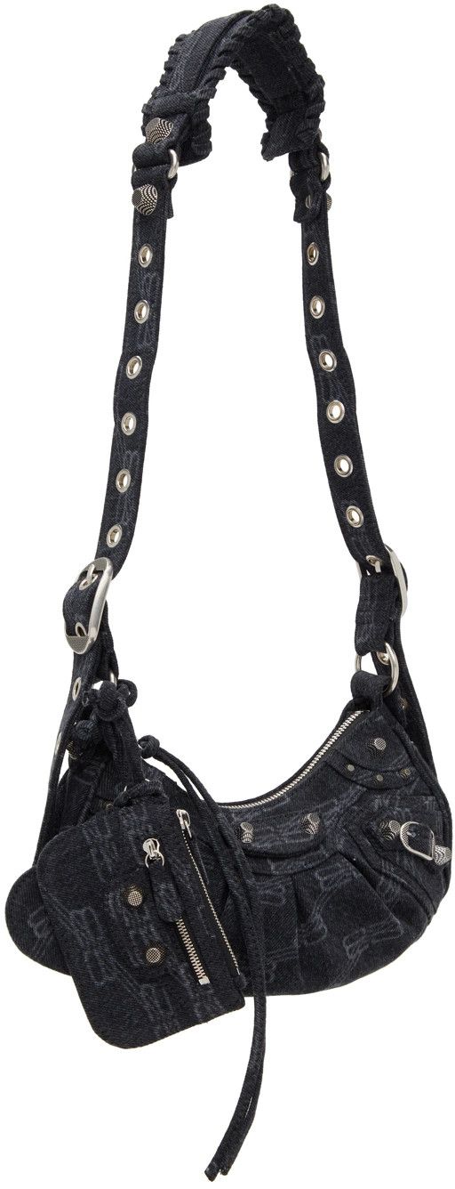 Balenciaga o1la1rc1a1024 Size: OS / Le Cagole Shoulder Bag in Black Size ONE SIZE - 3 Thumbnail
