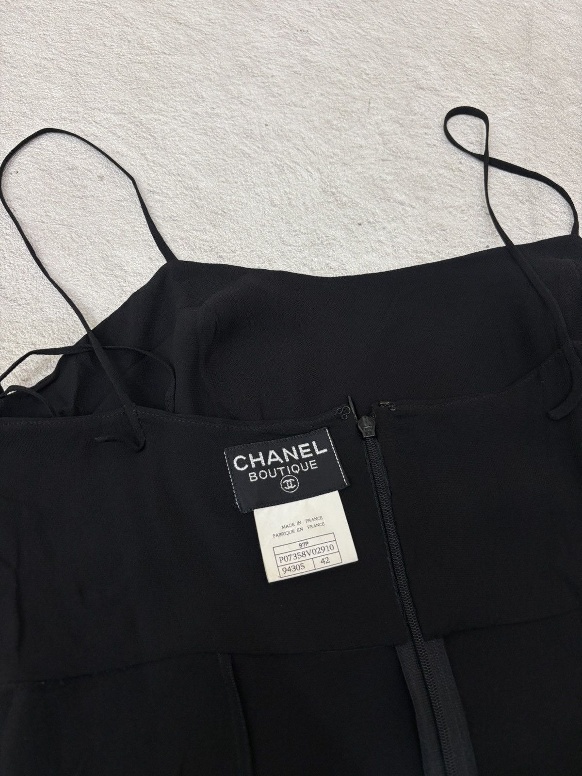 Chanel Chanel Archive vintage dresses black Size M / US 6-8 / IT 42-44 - 6 Thumbnail
