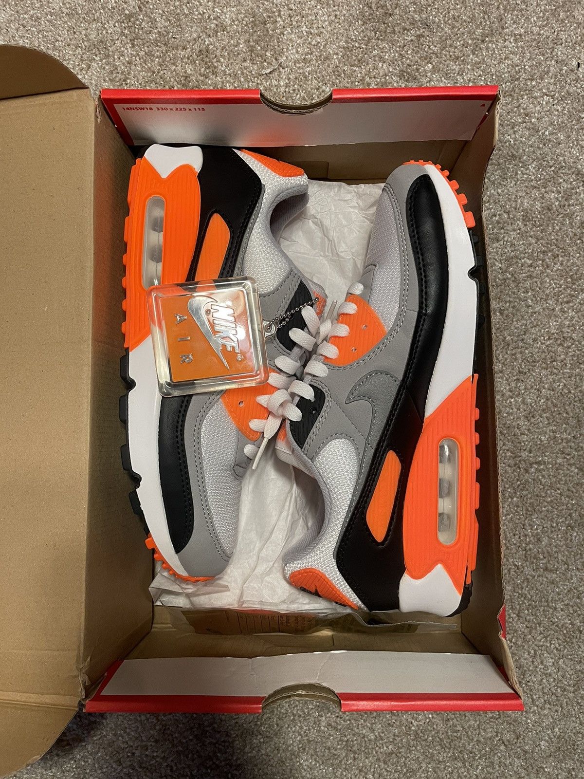Nike Air Max 90 “Recraft Total Orange” | Grailed display picture 2