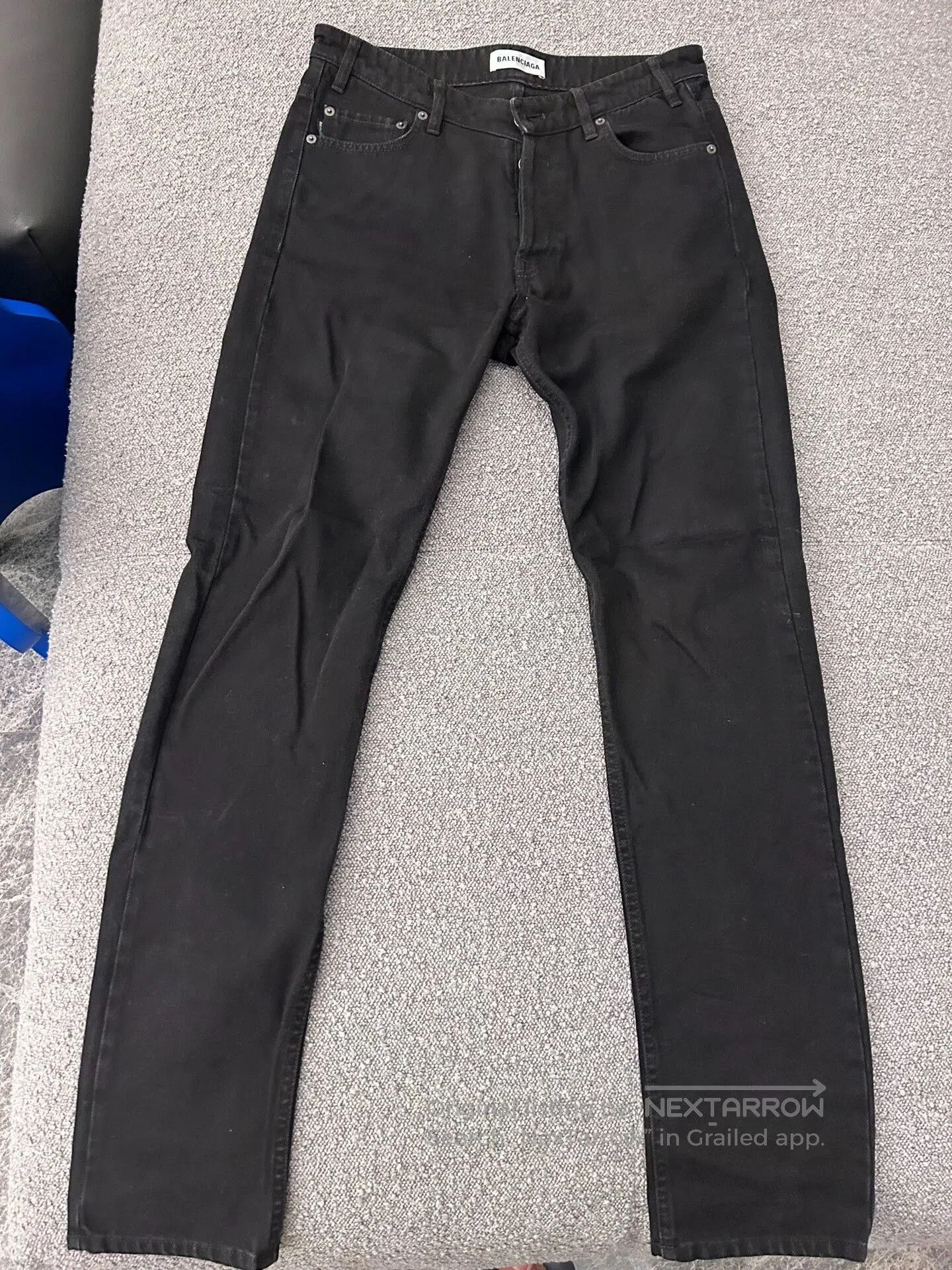 Balenciaga Balenciaga Black Denim Pants Size 29. Size US 29 - 1 Thumbnail