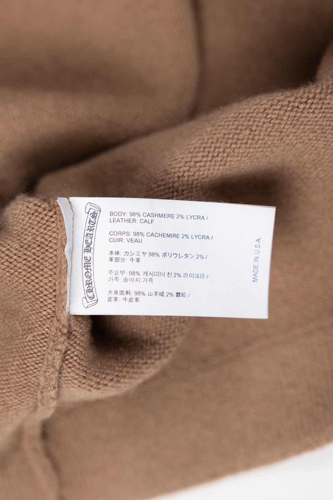 Chrome Hearts Chrome Hearts Triple Cross Patch Cashmere Sweater Size US XS / EU 42 / 0 - 17 Thumbnail