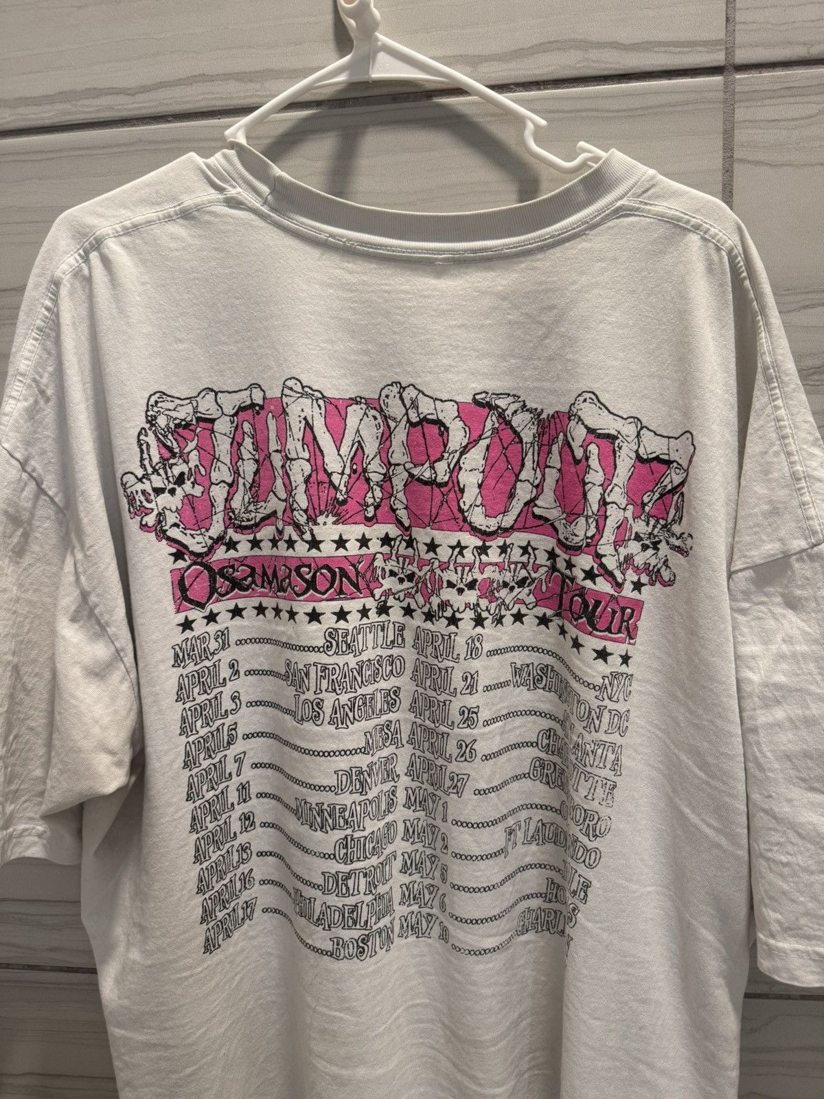 Other OSAMASON JUMPOUT TOUR TEE 2025 XXL Size US XXL / EU 58 / 5 - 2 Thumbnail