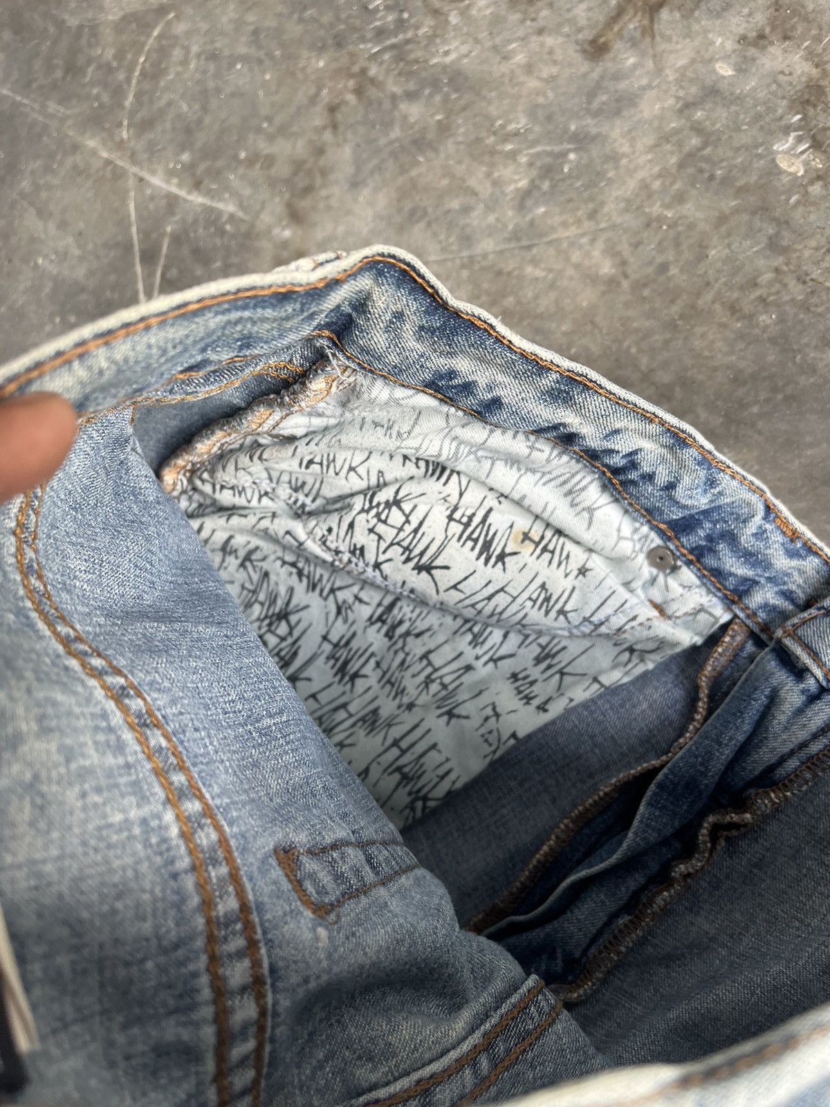 Tony Hawk × Vintage Vintage Tony Hawk Denim Size US 35 - 19 Thumbnail