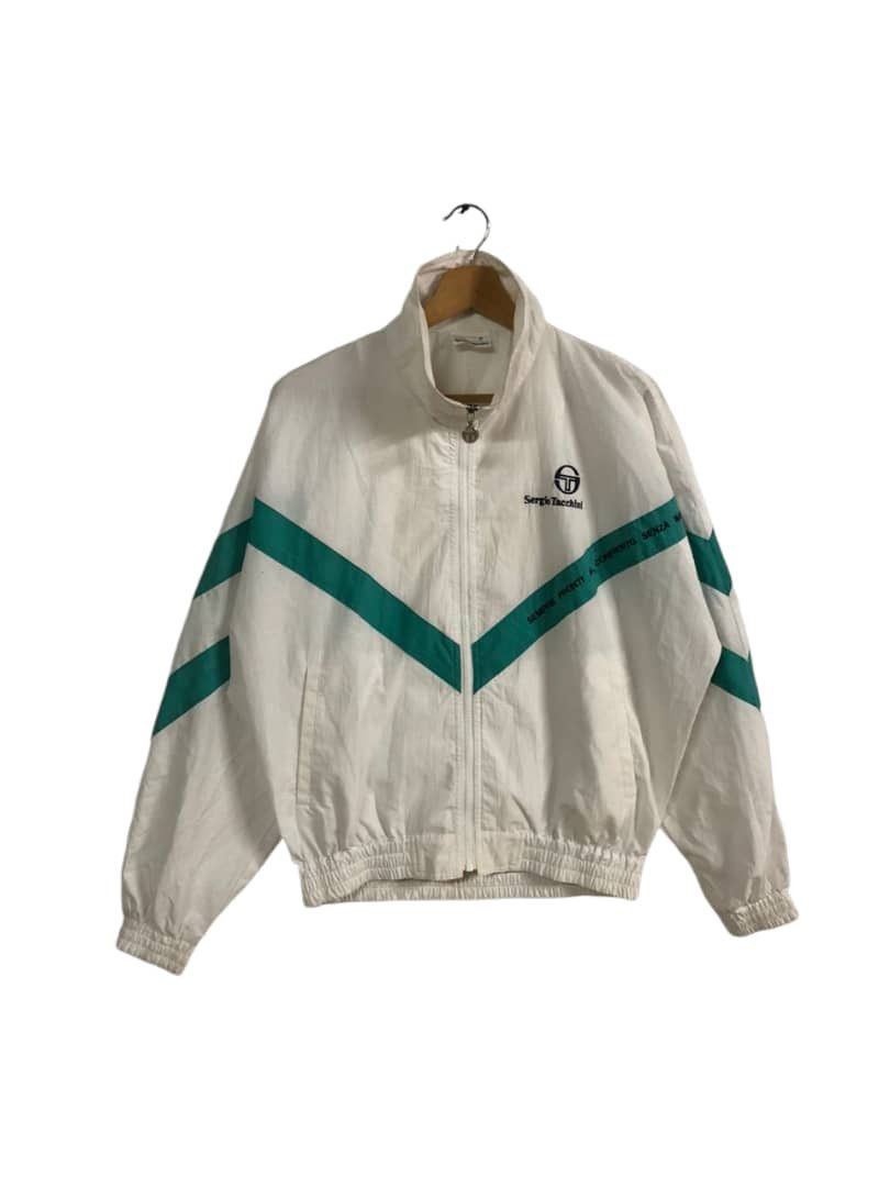 Sergio Tacchini Vintage Sergio Tachini Zipper Jacket Size US M / EU 48-50 / 2 - 1 Thumbnail