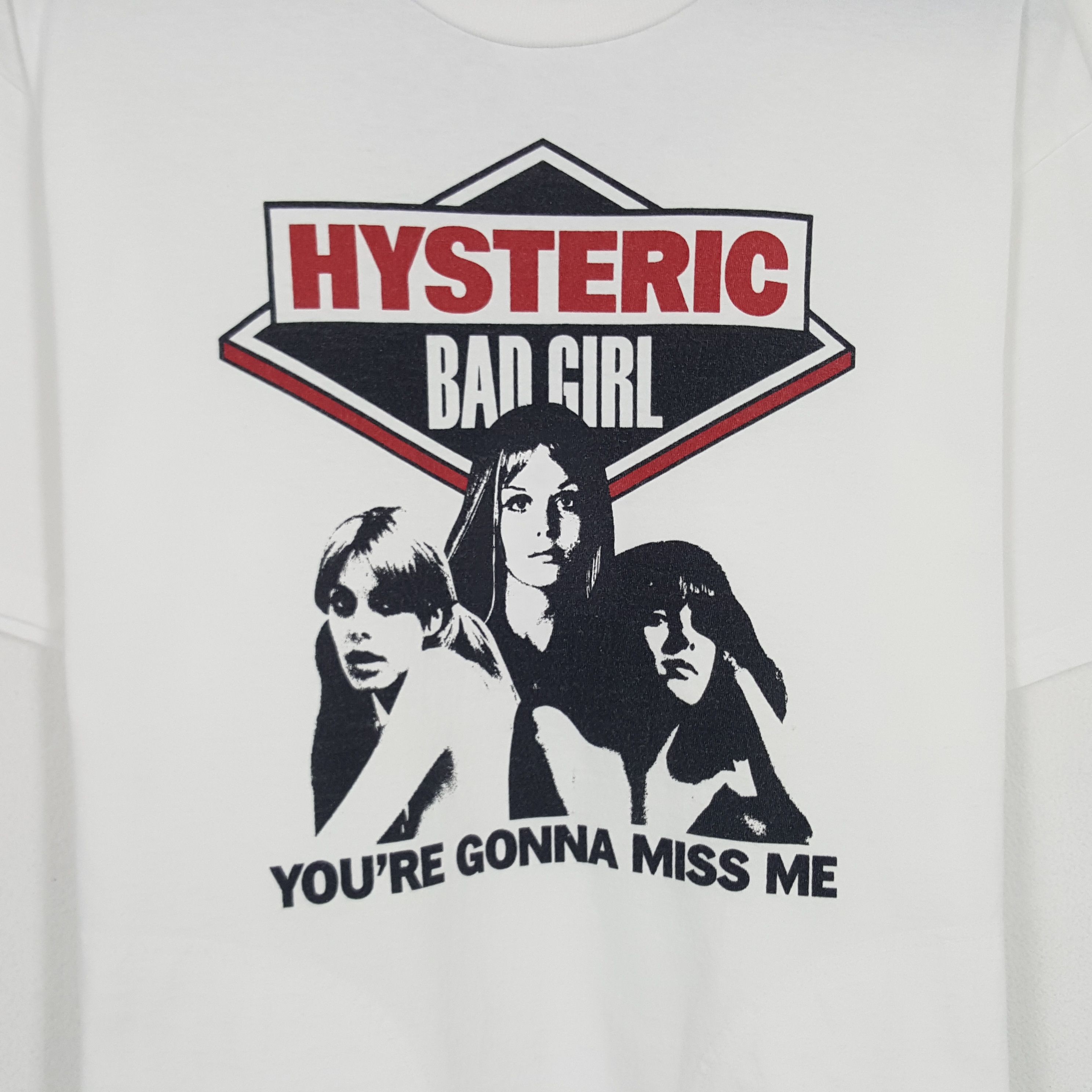 Hysteric Glamour × Vintage Vintage Hysteric Glamour Bad Girl Tshirt Size US L / EU 52-54 / 3 - 2 Thumbnail