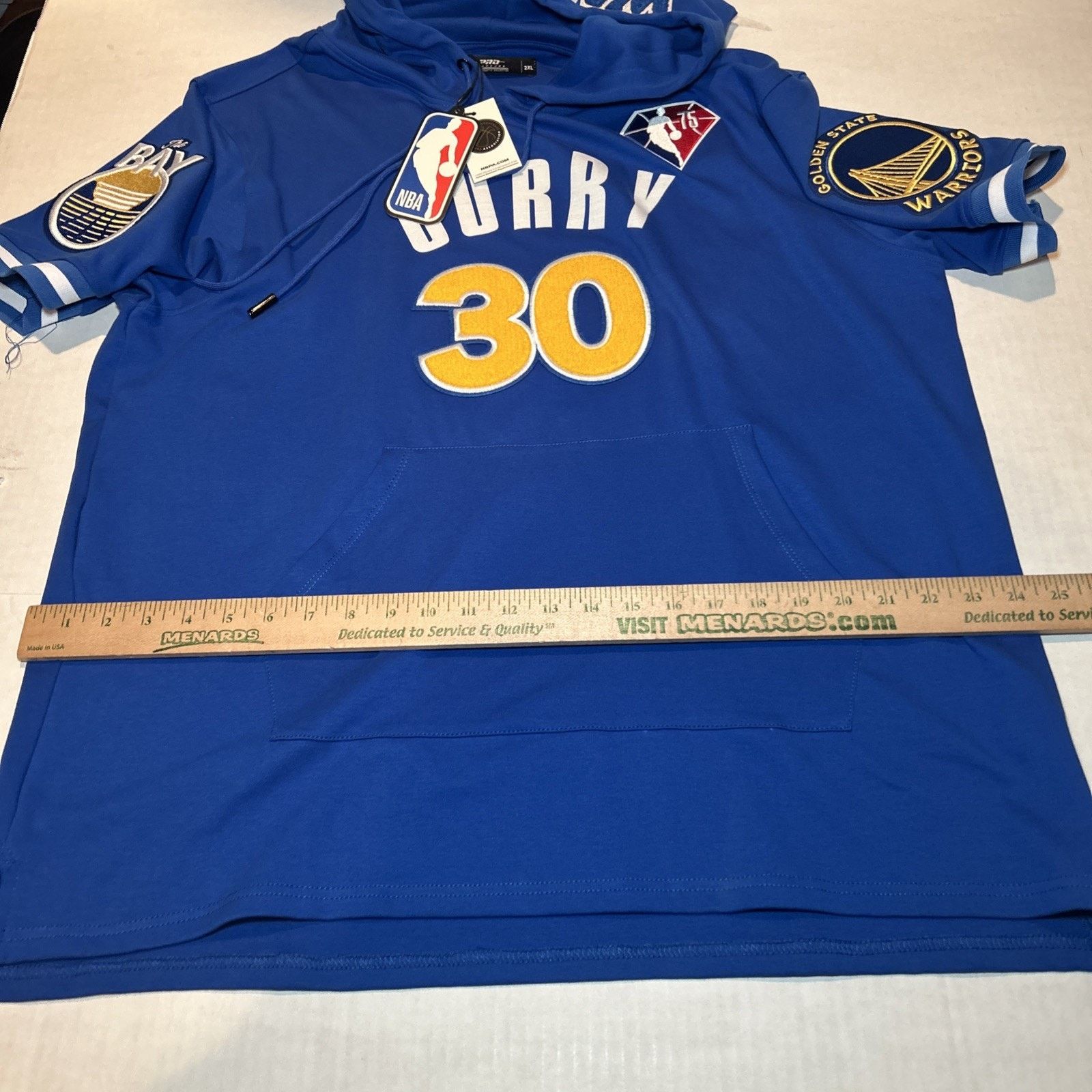 Pro Standard Steph Curry Warriors Pro Standard Hoodie 2XL NBA Size US XXL / EU 58 / 5 - 6 Thumbnail