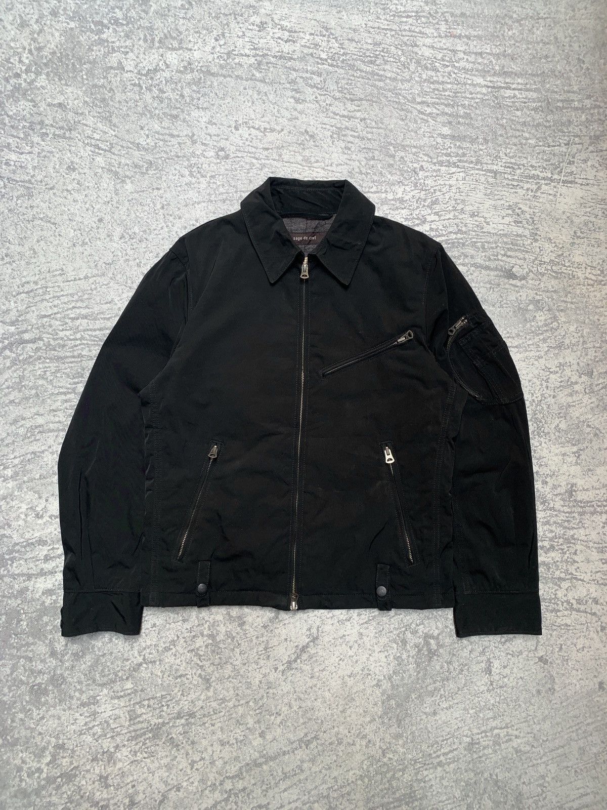 Beams Plus Sage de cret x Beams+ Detroit Nylon Jacket | Grailed