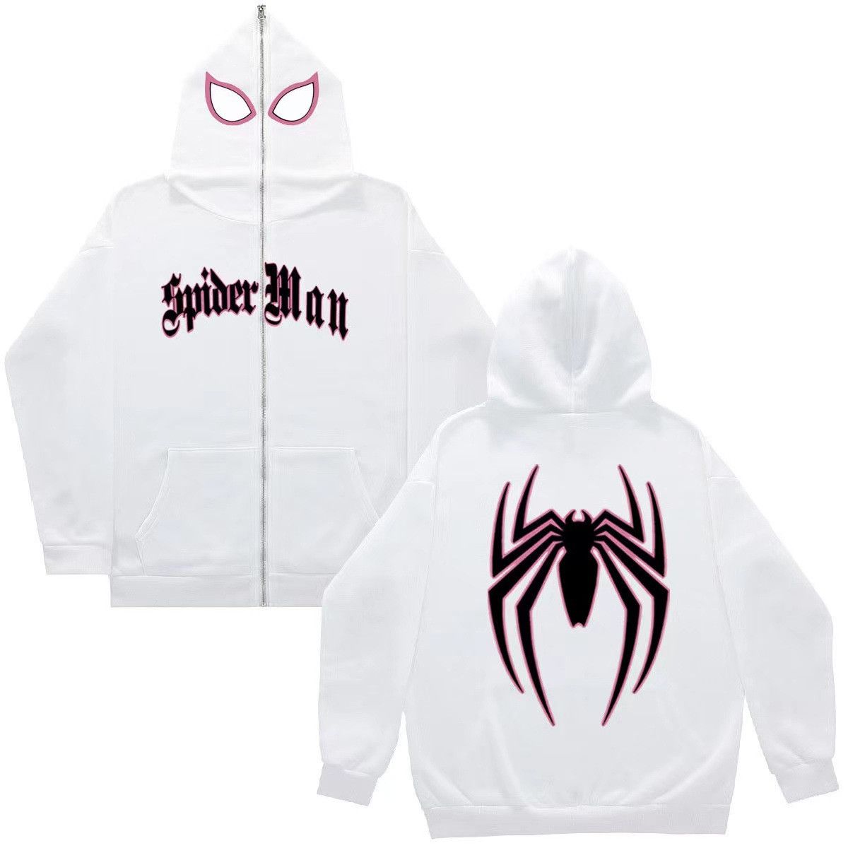 Japanese Brand × Vintage Spider Printed Loose Hoodie Size US M / EU 48-50 / 2 - 3 Thumbnail