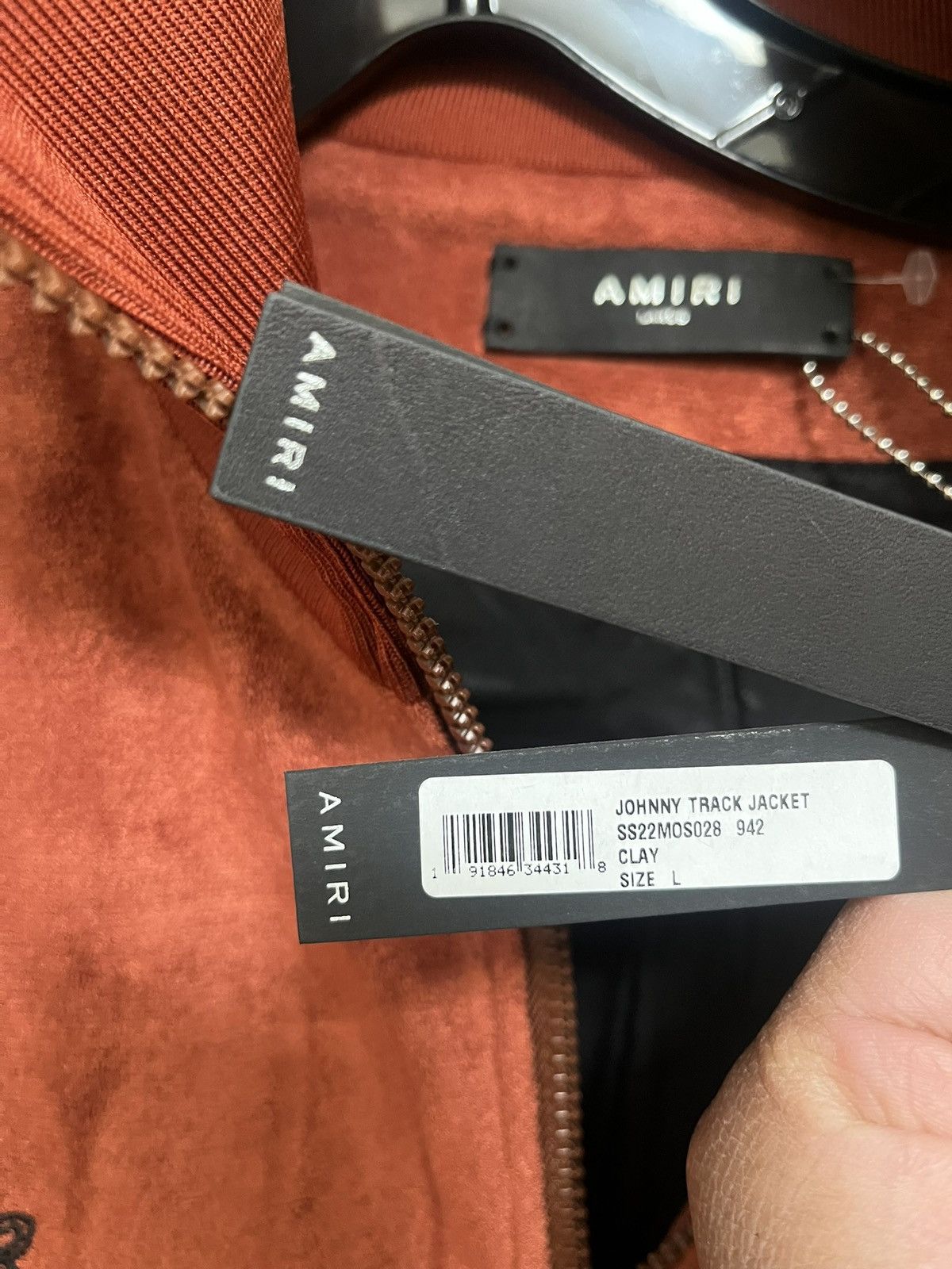 Amiri Amiri Johnny Track Jacket Sz L Size US L / EU 52-54 / 3 - 7 Thumbnail