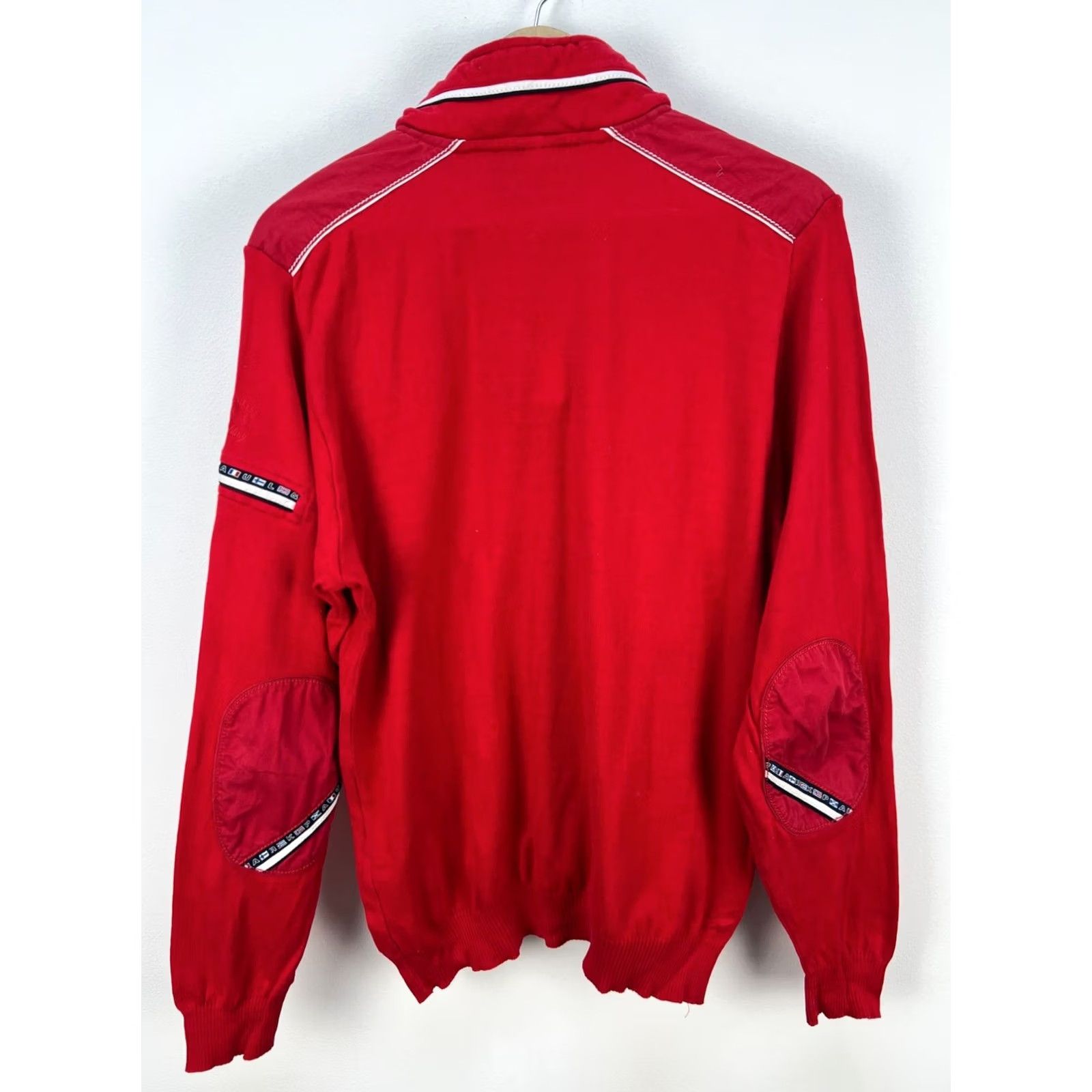 Paul & Shark Paul & Shark Yachting Club Red Half Zip Sweater Jumper 100% Cotton Size M Size US M / EU 48-50 / 2 - 2 Thumbnail