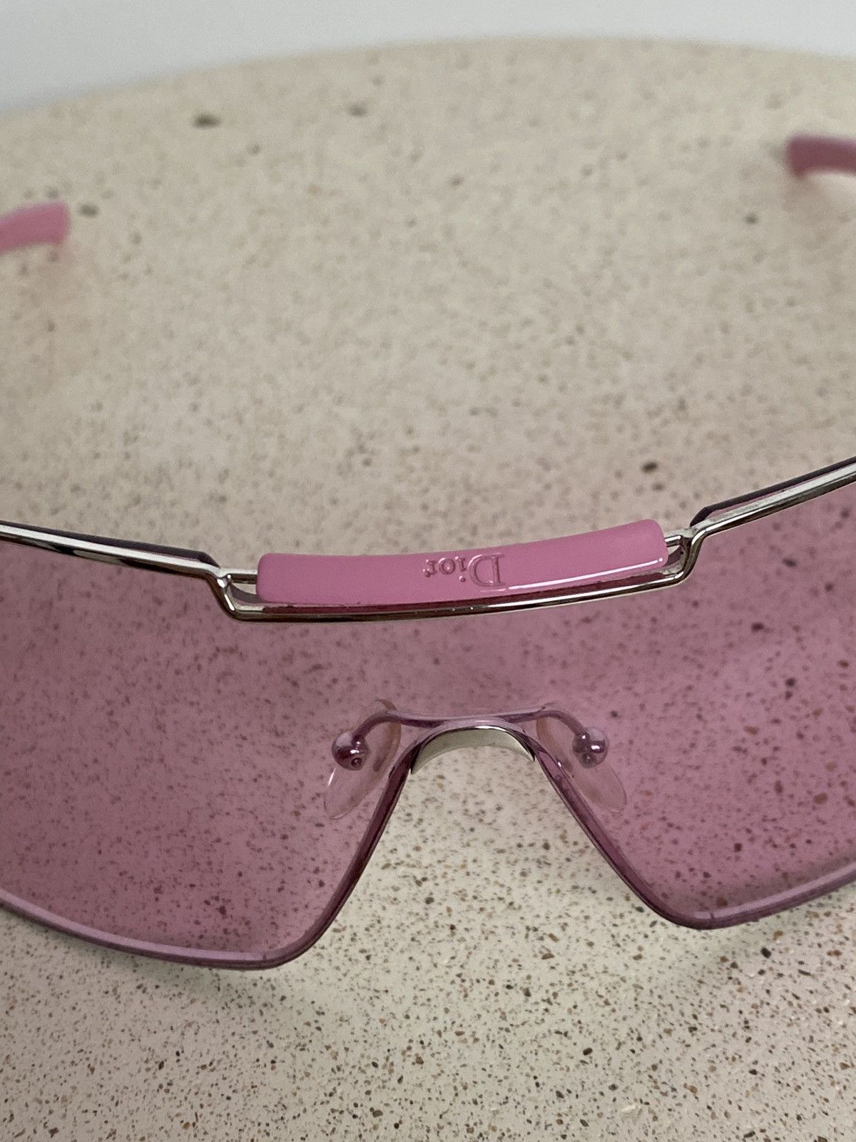 Dior Dior John Galliano Viktim 1 Pink Shield Mask Sunglasses Size ONE SIZE - 5 Thumbnail