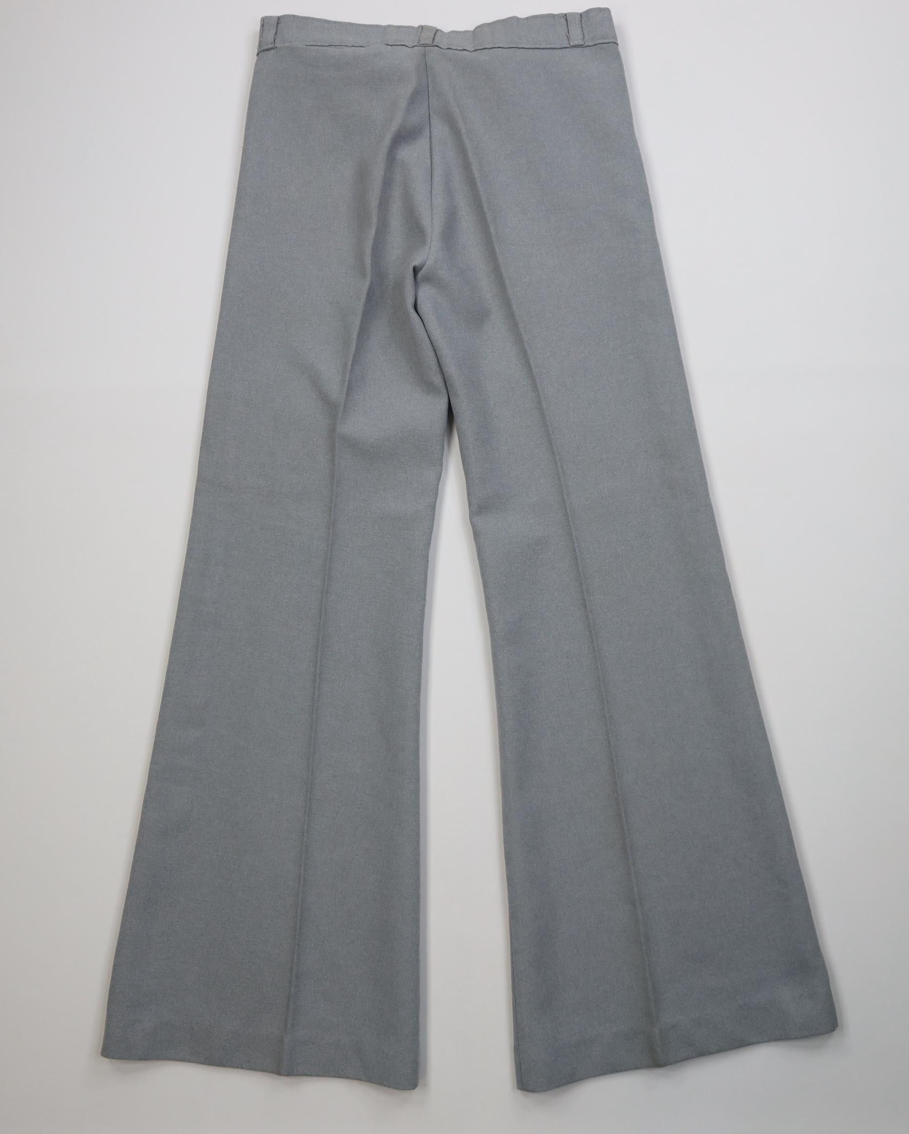 Vintage AS IS Vintage 70s Streetwear Bell Bottoms Pants Steel USA Size 30" / US 8 / IT 44 - 11 Thumbnail