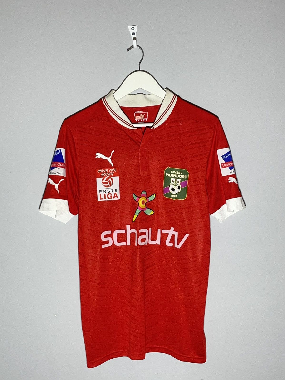 Puma #22 Salamon SC ESV Parndorf Puma Soccer Jersey Size US M / EU 48-50 / 2 - 2 Thumbnail