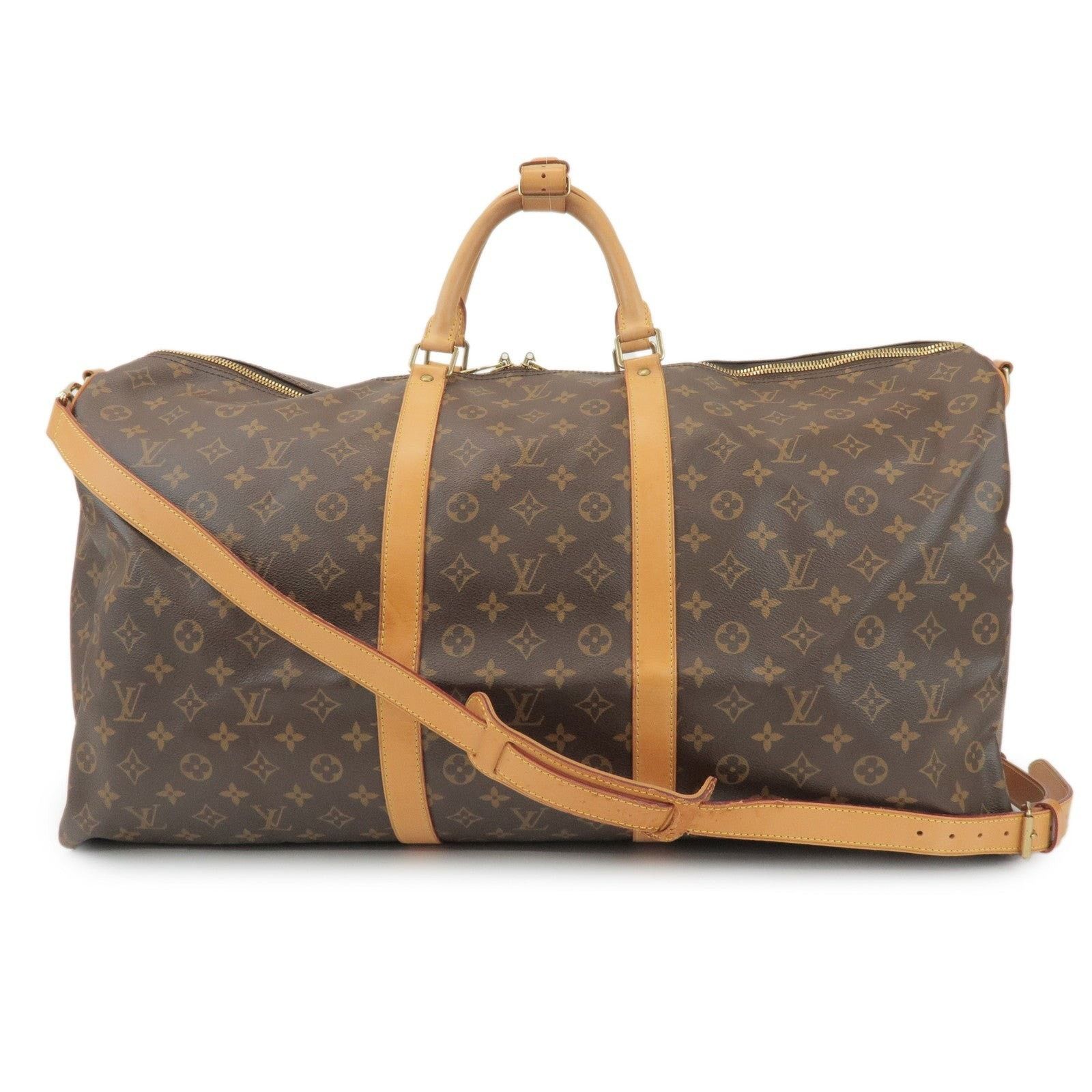 Louis Vuitton Louis Vuitton Monogram Keepall Bandouliere 60 Duffle Bag Size ONE SIZE - 1 Thumbnail